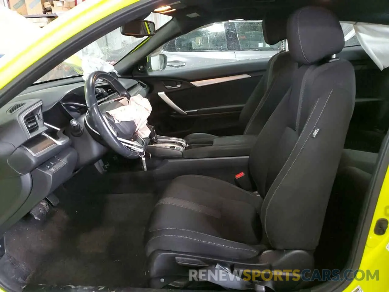 7 fotografías del automóvil dañado 2HGFC3B39KH352973 HONDA CIVIC 2019