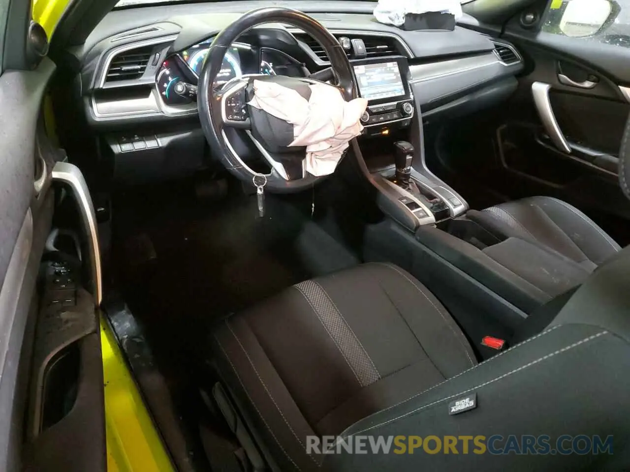 8 fotografías del automóvil dañado 2HGFC3B39KH352973 HONDA CIVIC 2019