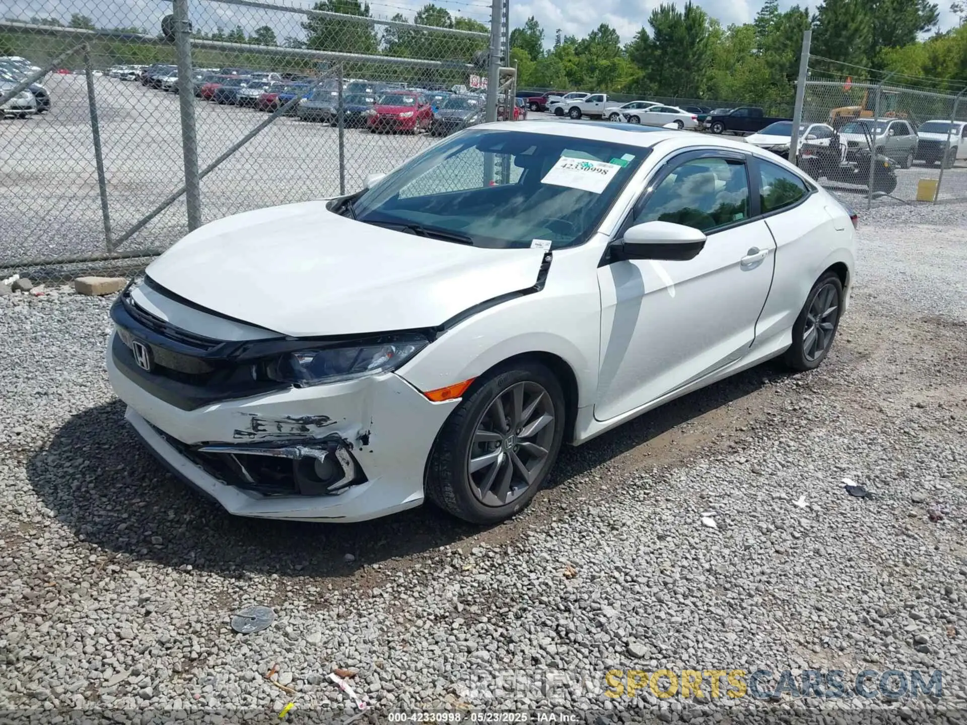 2 fotografías del automóvil dañado 2HGFC3B39KH357459 HONDA CIVIC 2019