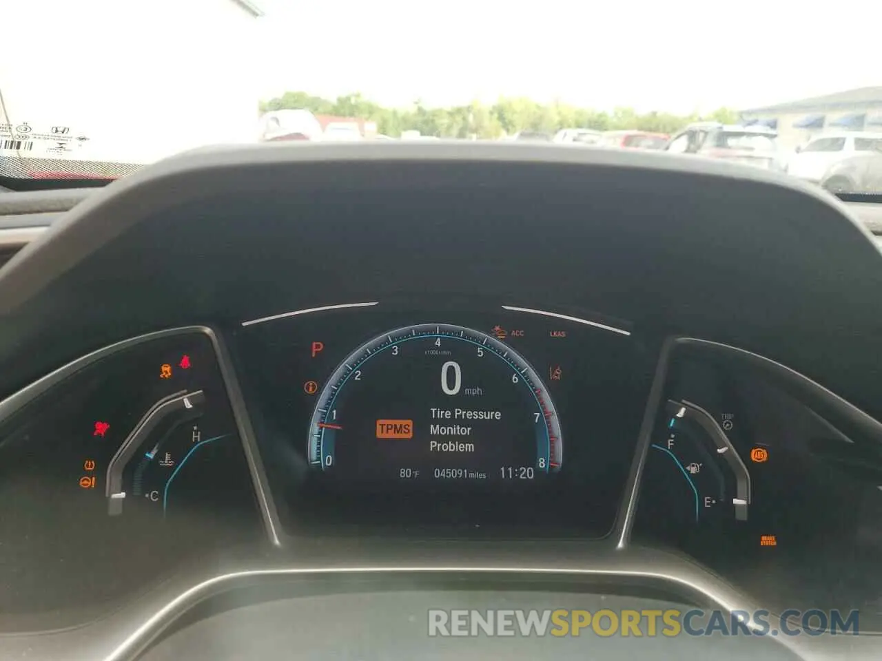 9 fotografías del automóvil dañado 2HGFC3B3XKH350486 HONDA CIVIC 2019
