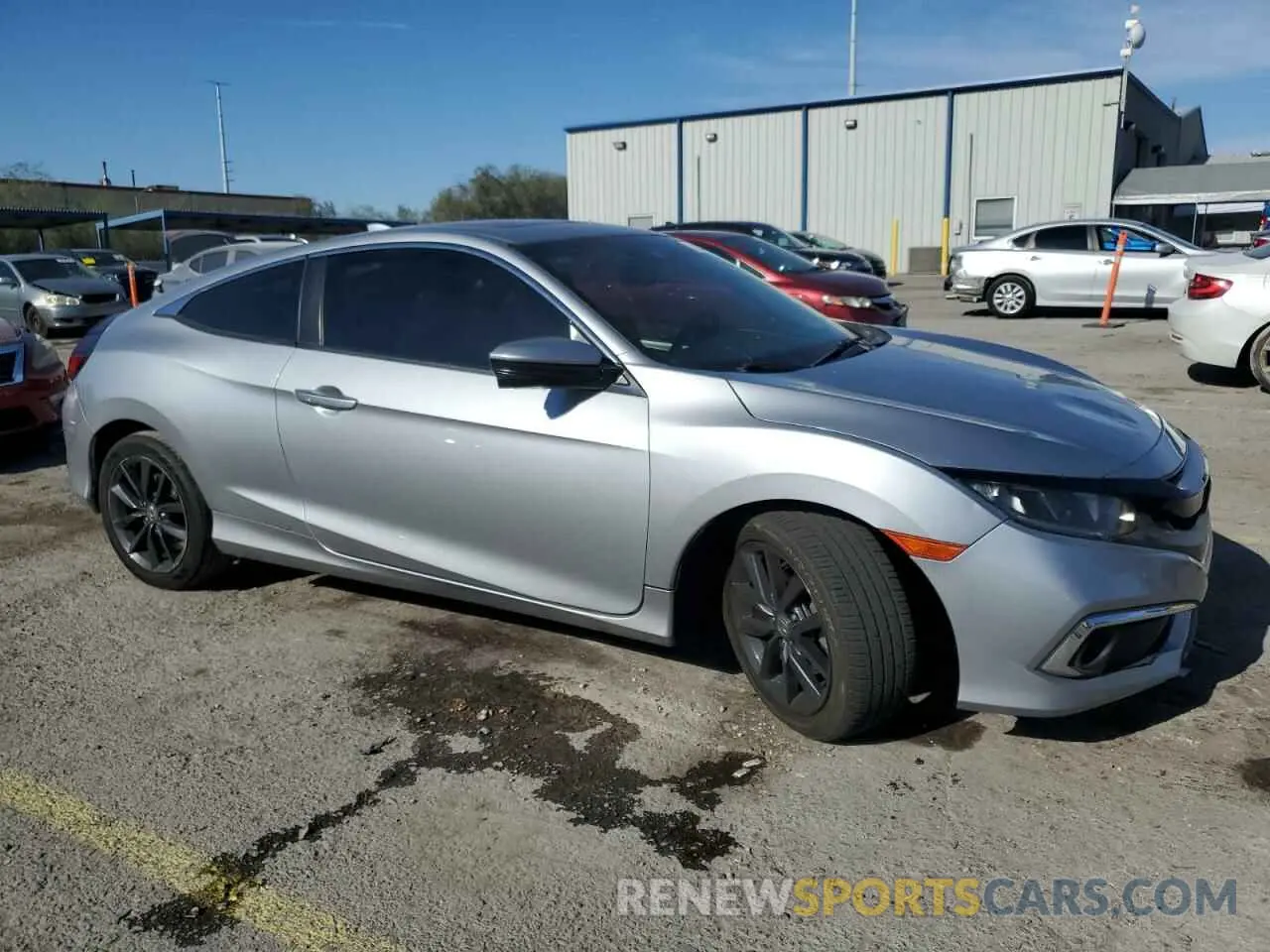 4 fotografías del automóvil dañado 2HGFC3B3XKH356840 HONDA CIVIC 2019