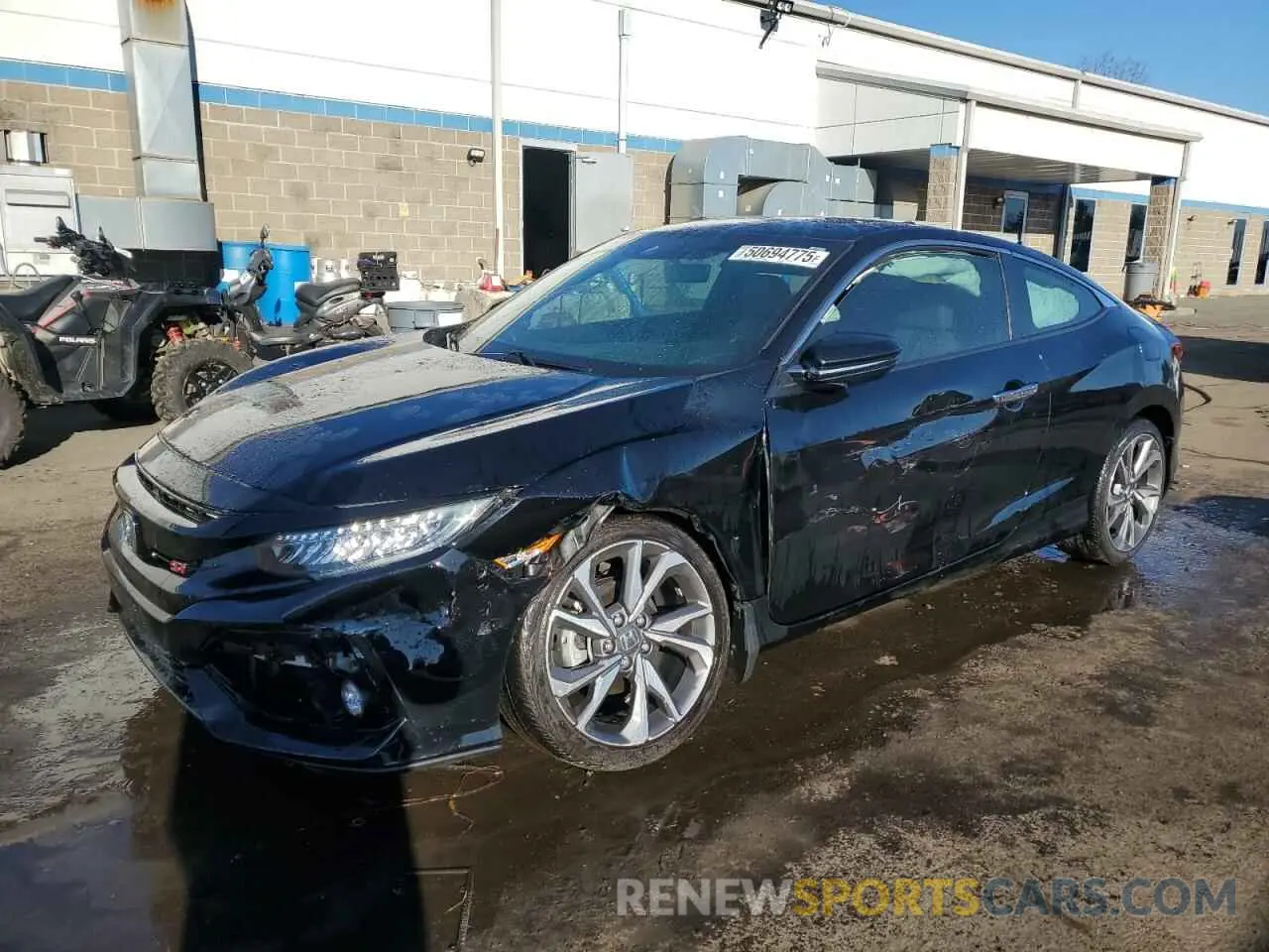 1 fotografías del automóvil dañado 2HGFC3B93KH354111 HONDA CIVIC 2019
