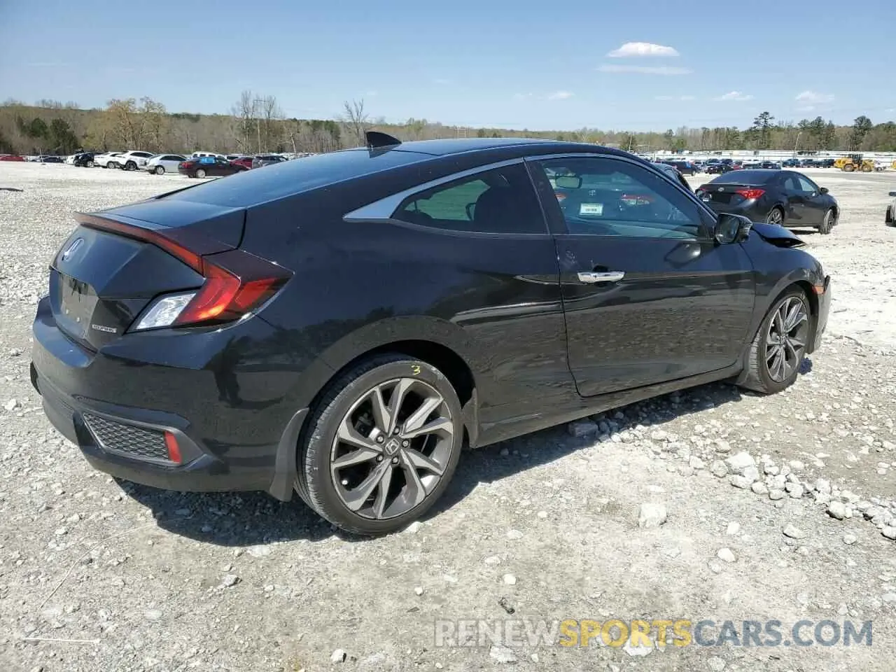 3 fotografías del automóvil dañado 2HGFC3B94KH353100 HONDA CIVIC 2019
