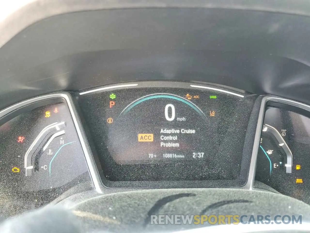 9 fotografías del automóvil dañado 2HGFC3B94KH353100 HONDA CIVIC 2019