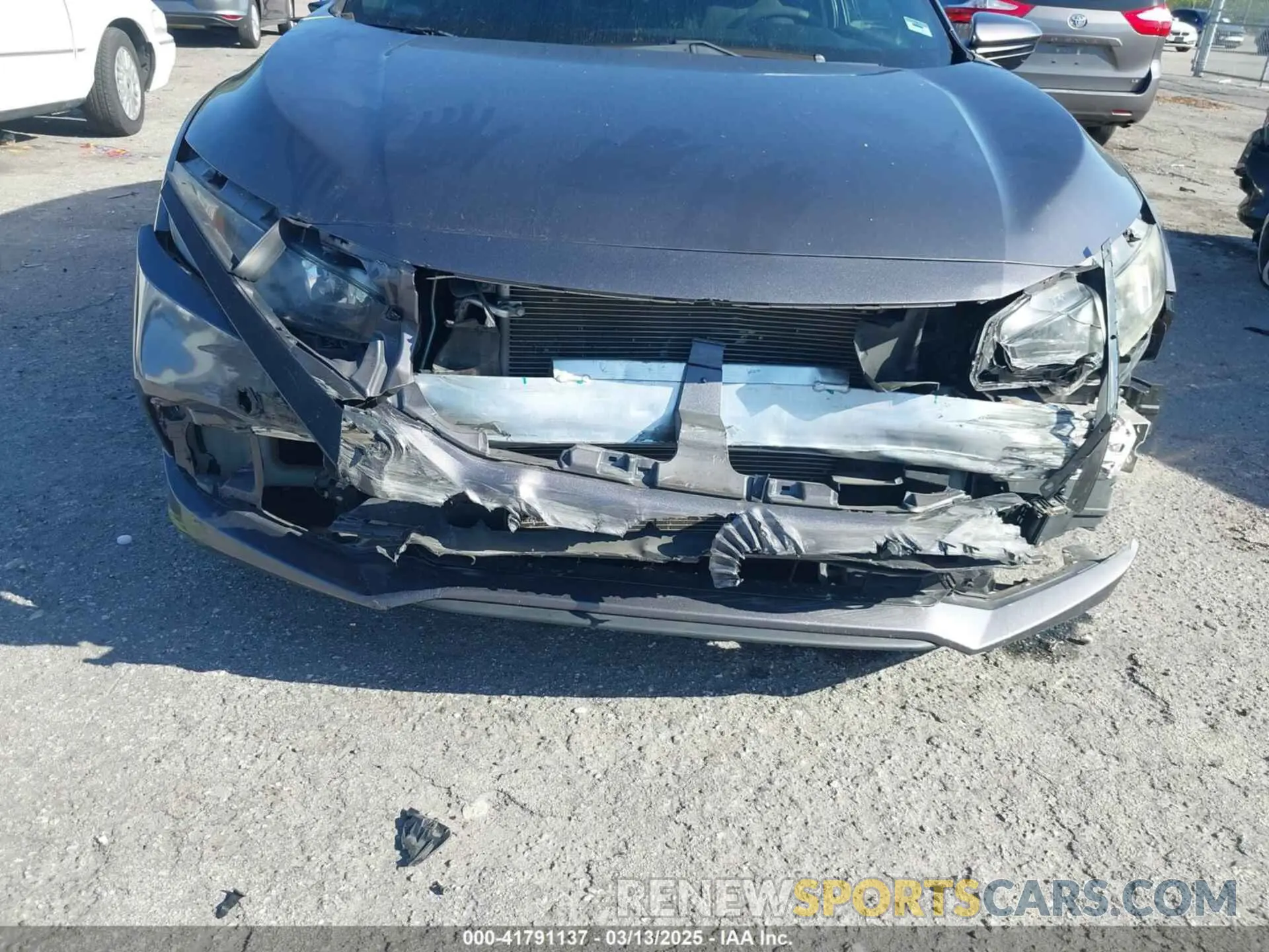 6 fotografías del automóvil dañado 2HGFC4B62KH301007 HONDA CIVIC 2019
