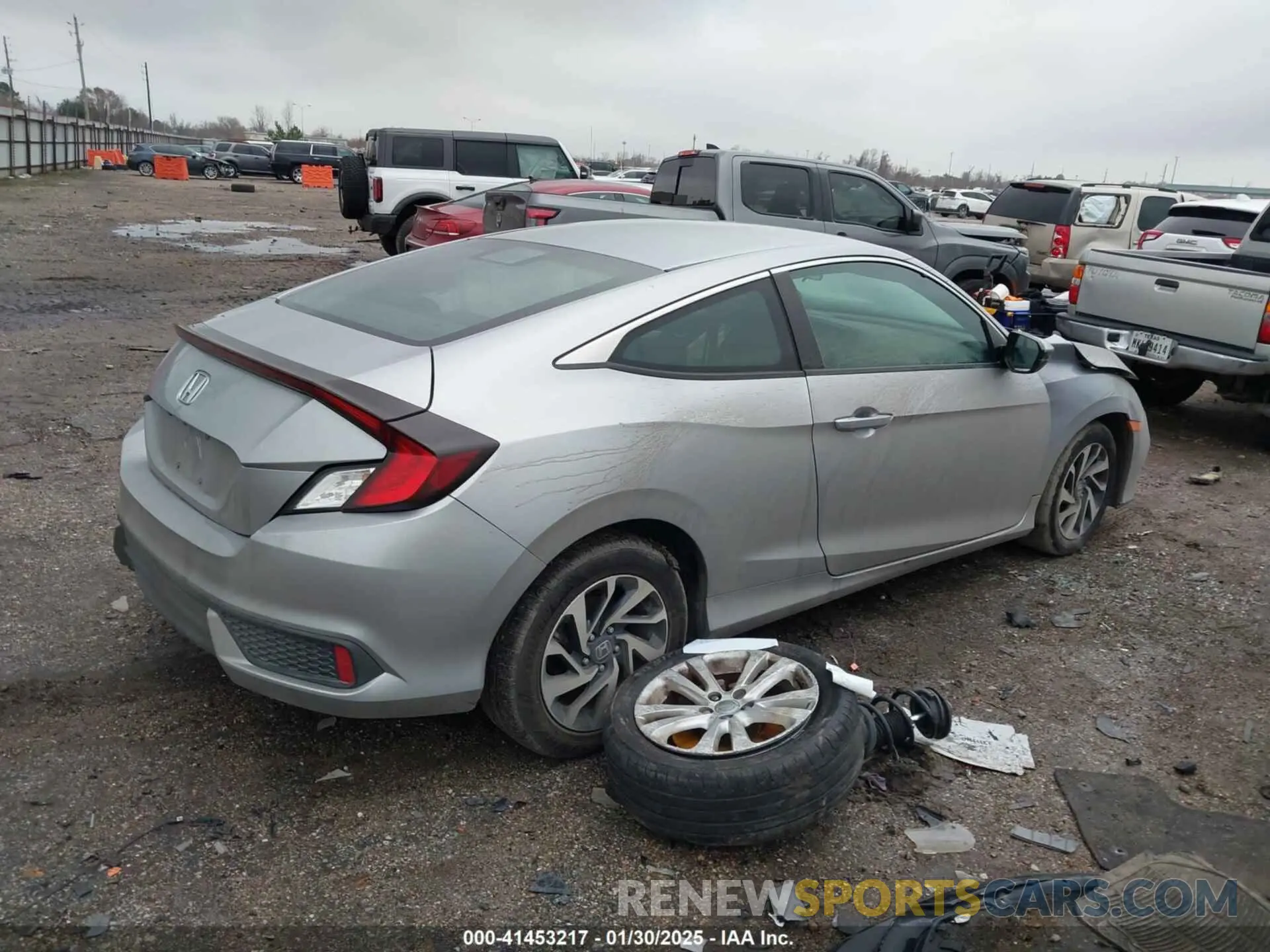 4 fotografías del automóvil dañado 2HGFC4B65KH306041 HONDA CIVIC 2019