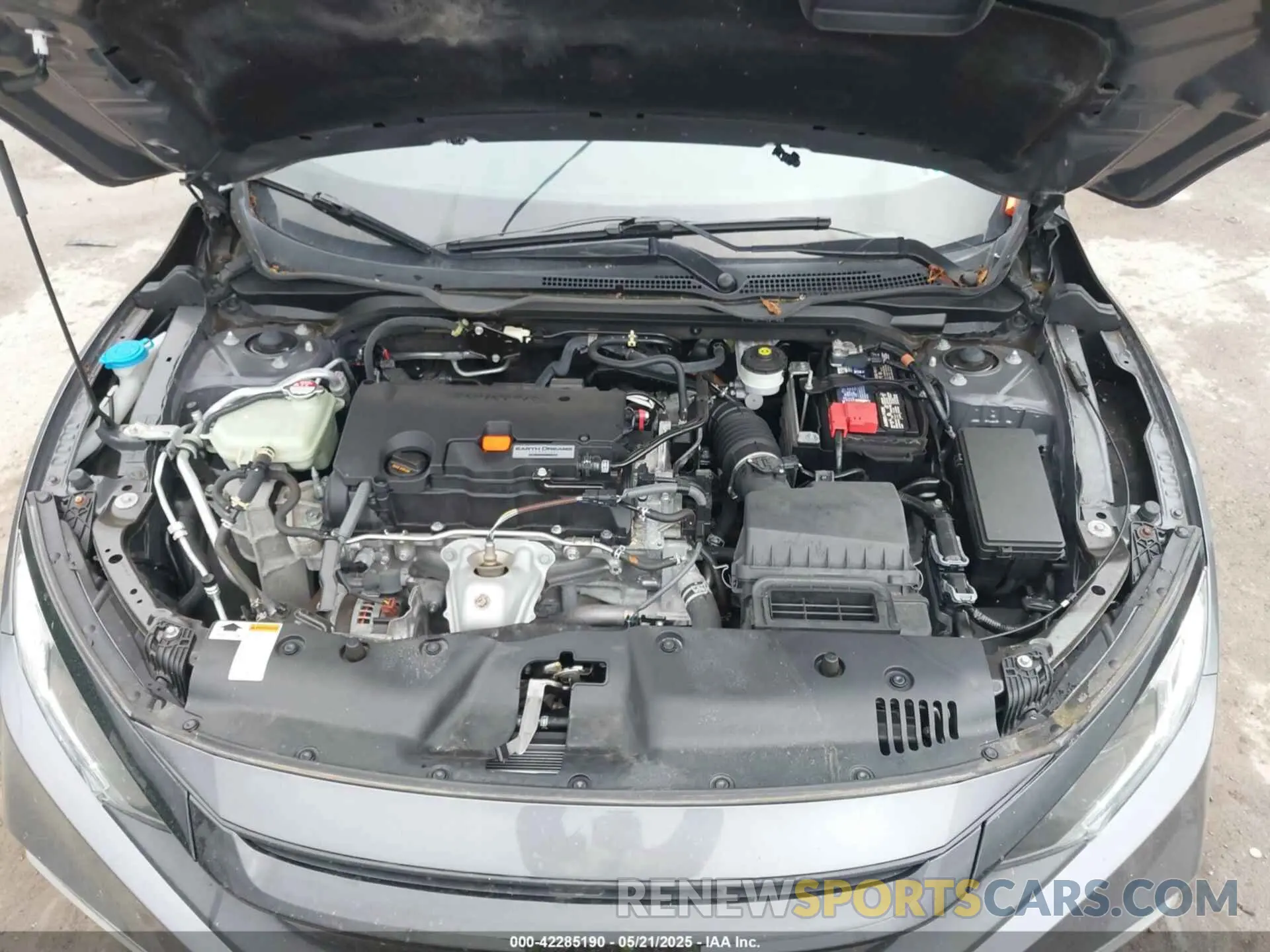 10 fotografías del automóvil dañado 2HGFC4B65KH309778 HONDA CIVIC 2019