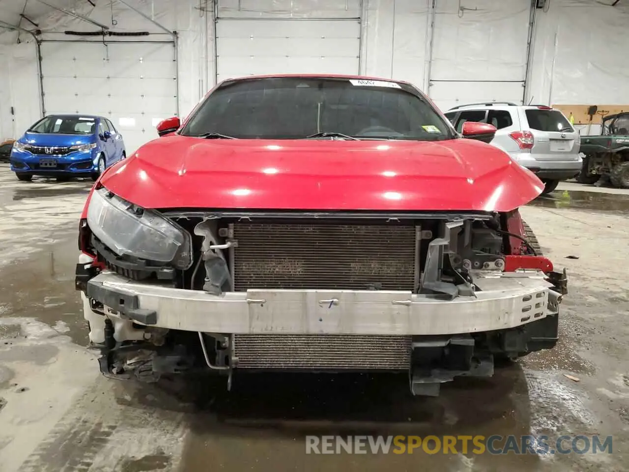 5 fotografías del automóvil dañado 2HGFC4B69KH309525 HONDA CIVIC 2019