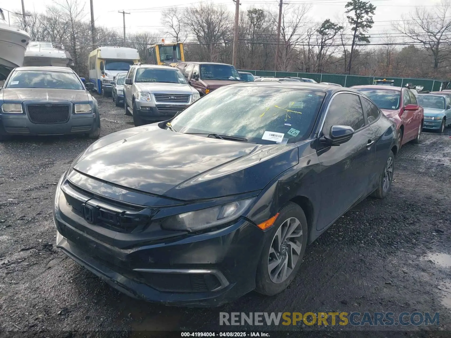 6 fotografías del automóvil dañado 2HGFC4B6XKH305645 HONDA CIVIC 2019