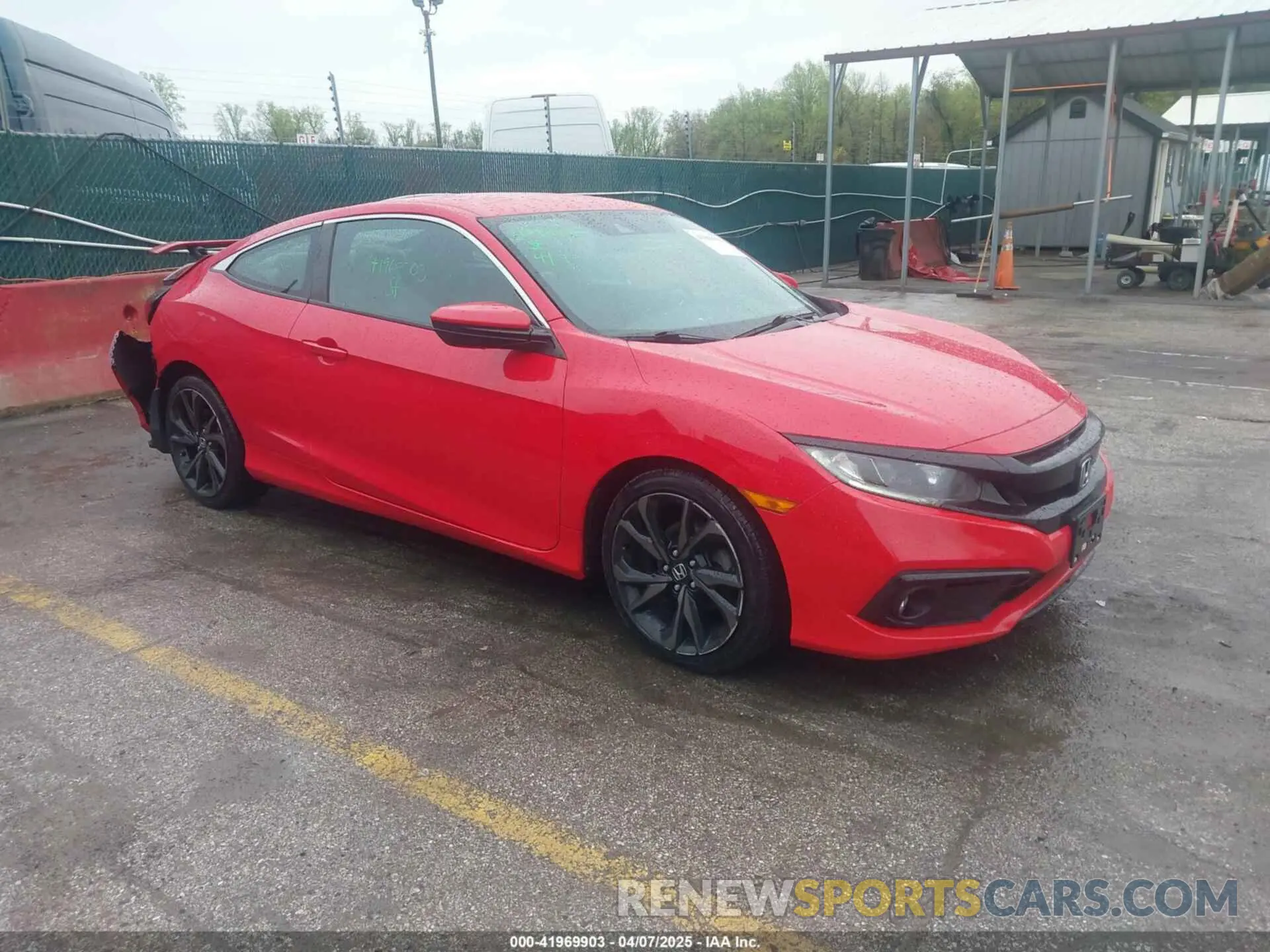 1 fotografías del automóvil dañado 2HGFC4B80KH303422 HONDA CIVIC 2019