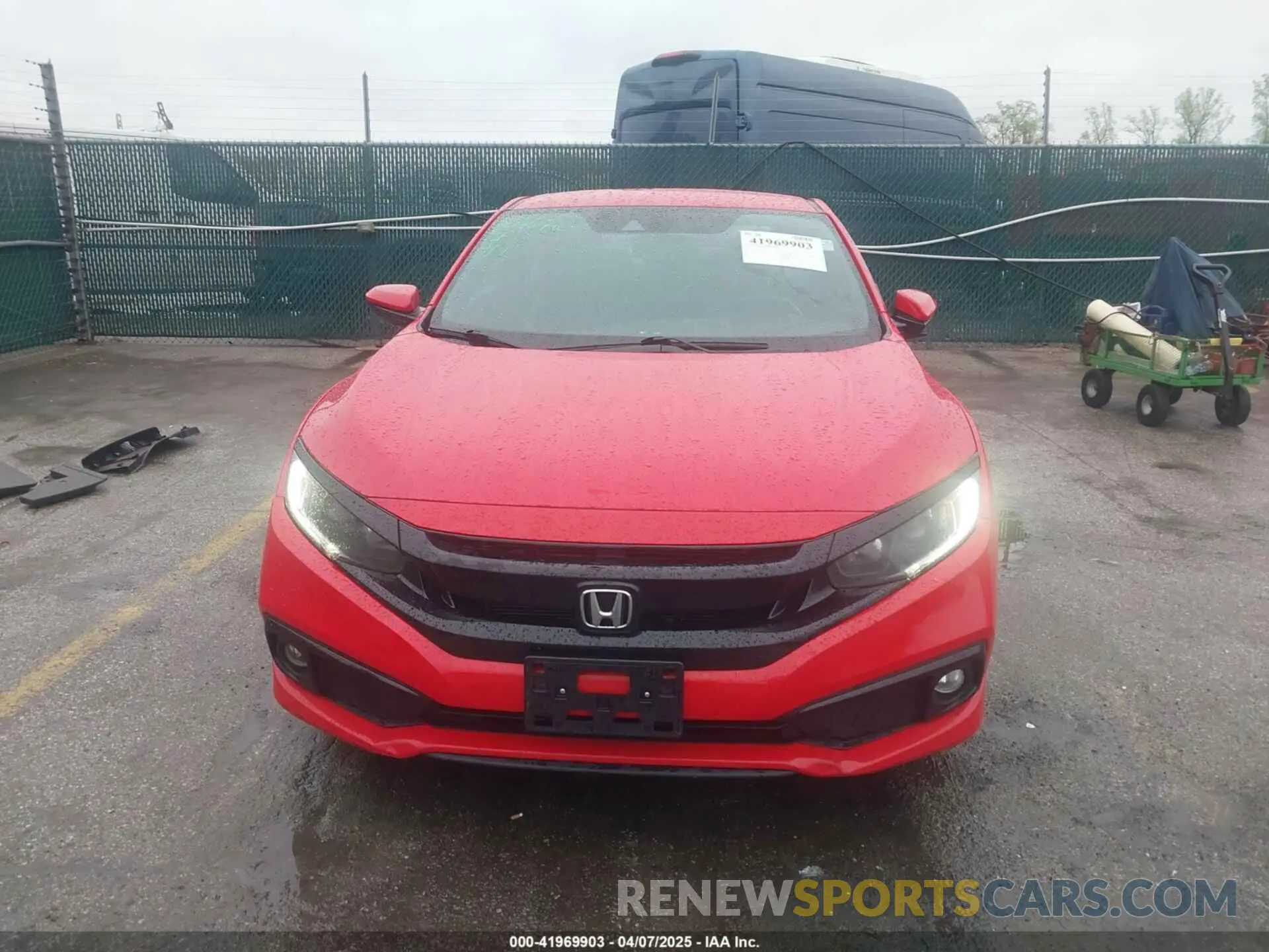 13 fotografías del automóvil dañado 2HGFC4B80KH303422 HONDA CIVIC 2019