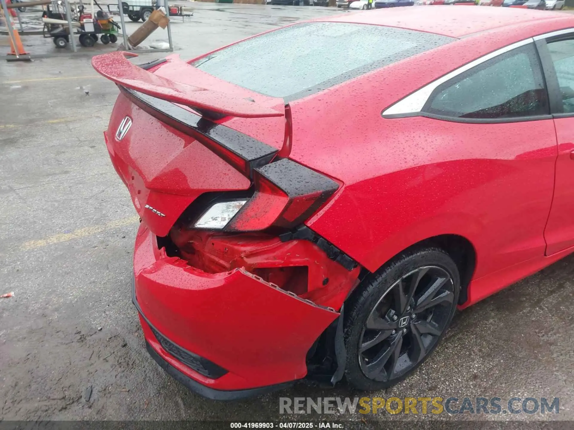 19 fotografías del automóvil dañado 2HGFC4B80KH303422 HONDA CIVIC 2019