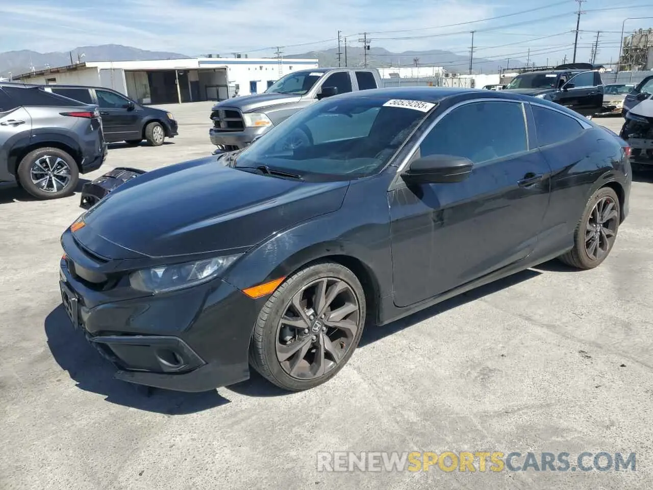 1 fotografías del automóvil dañado 2HGFC4B82KH308623 HONDA CIVIC 2019