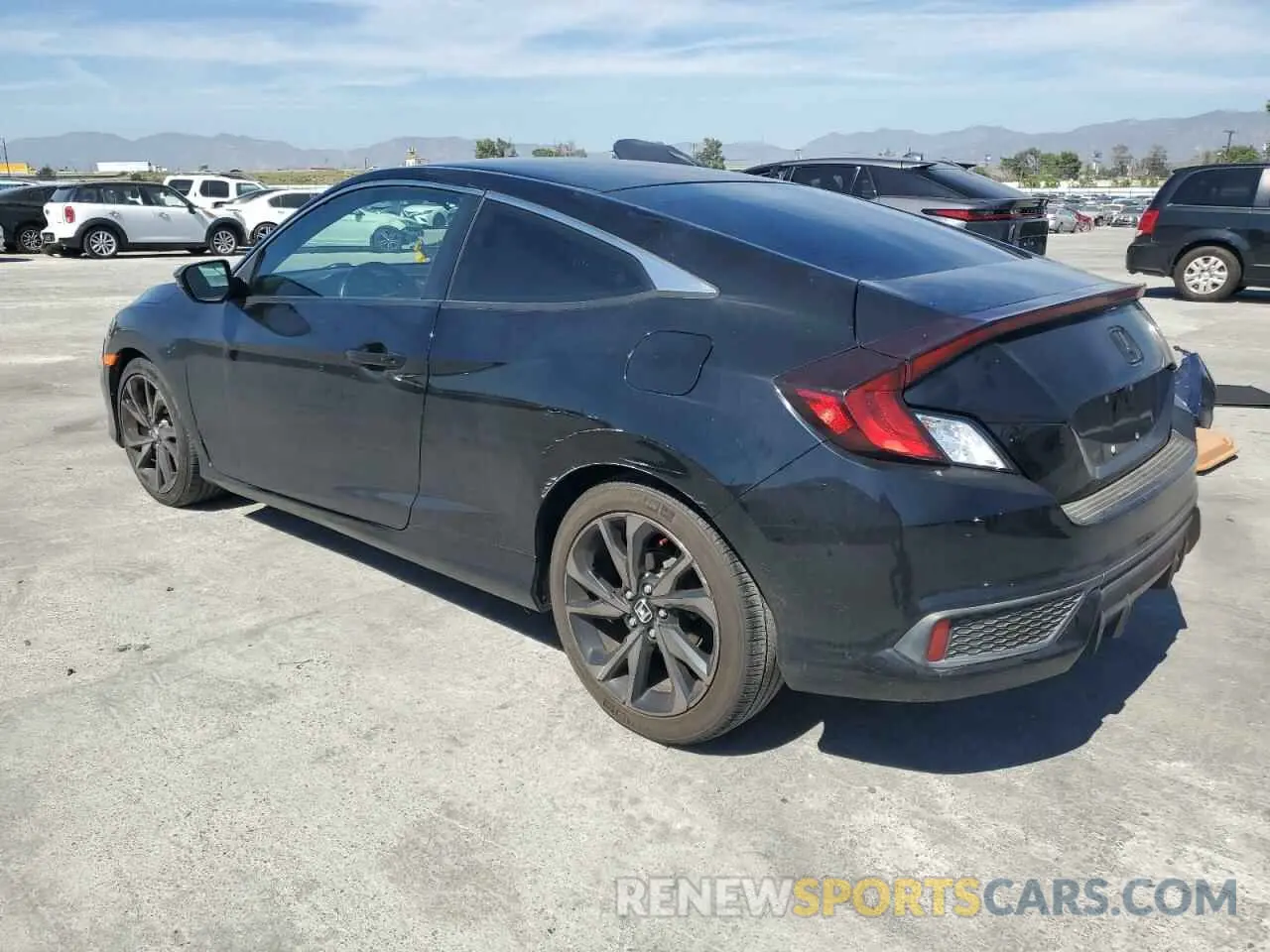 2 fotografías del automóvil dañado 2HGFC4B82KH308623 HONDA CIVIC 2019