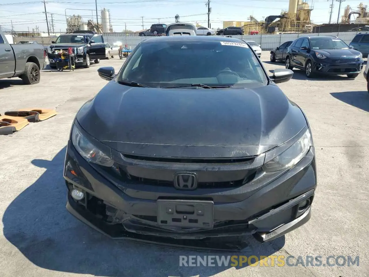 5 fotografías del automóvil dañado 2HGFC4B82KH308623 HONDA CIVIC 2019