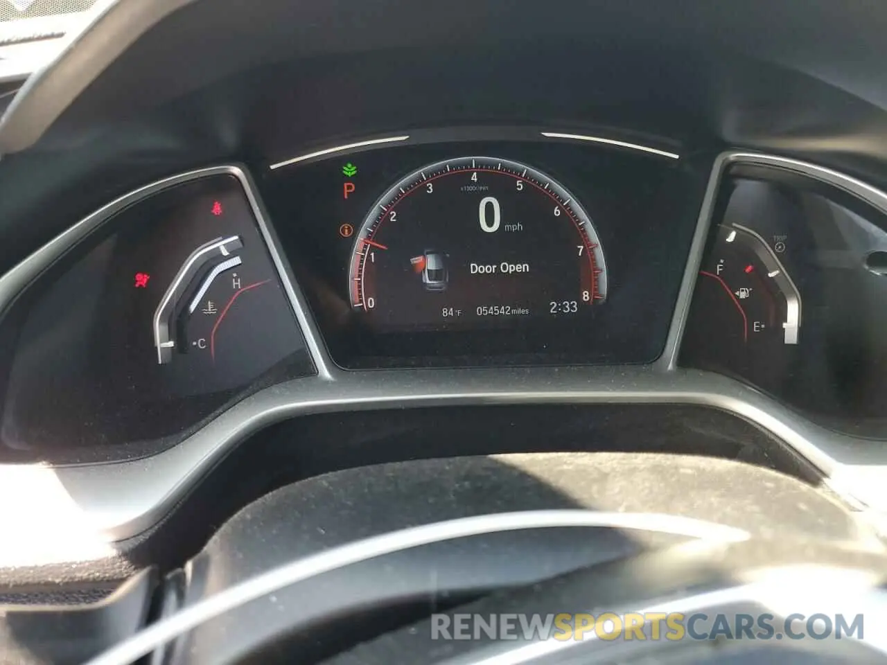 9 fotografías del automóvil dañado 2HGFC4B82KH308623 HONDA CIVIC 2019