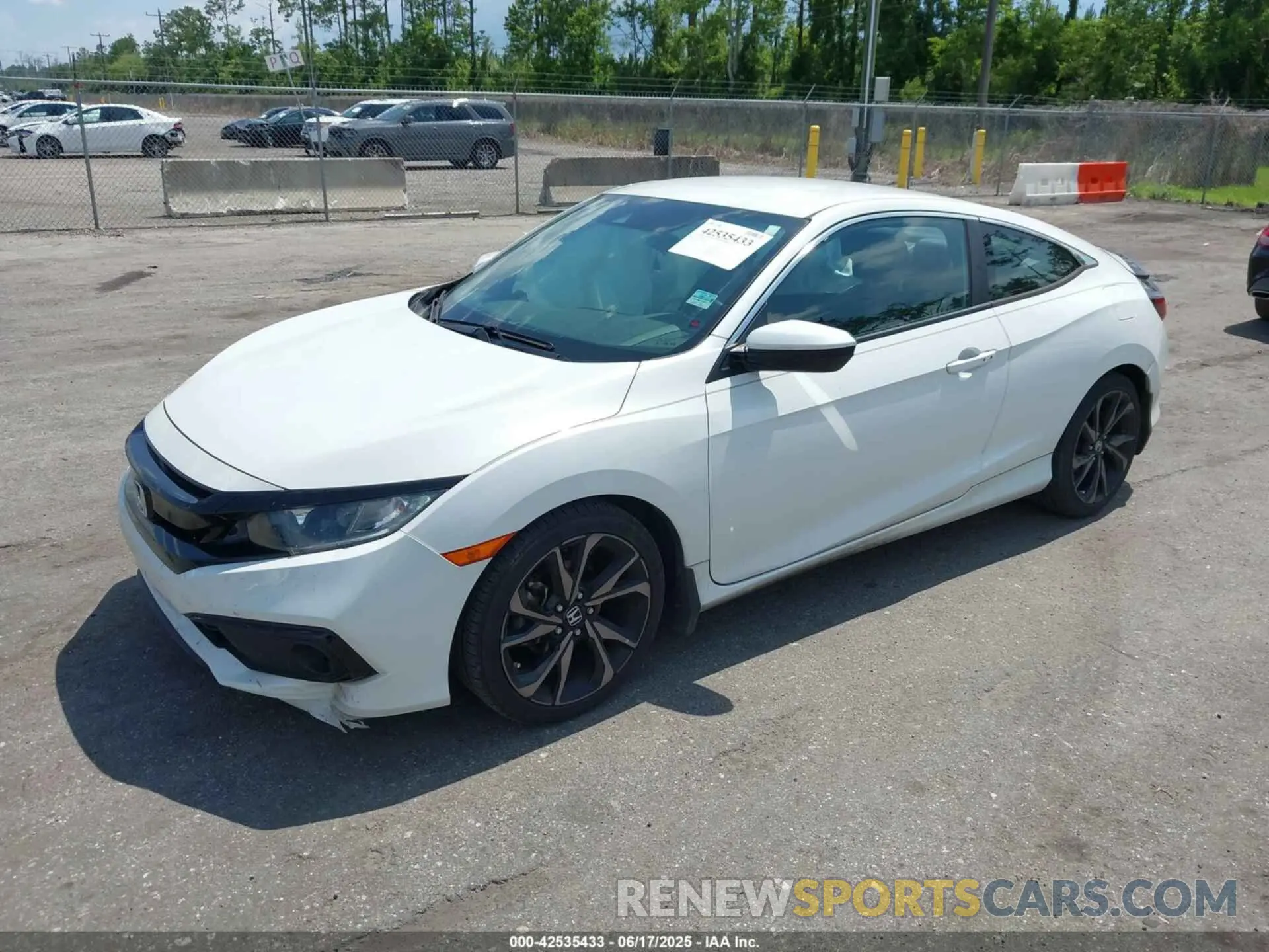 2 fotografías del automóvil dañado 2HGFC4B83KH300594 HONDA CIVIC 2019