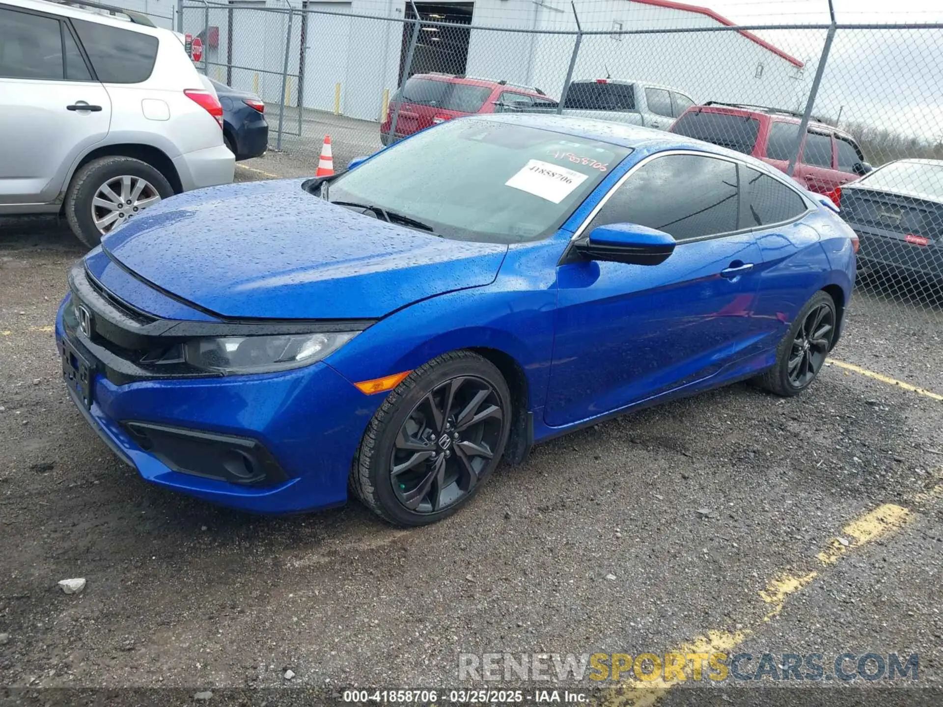 2 fotografías del automóvil dañado 2HGFC4B83KH300787 HONDA CIVIC 2019