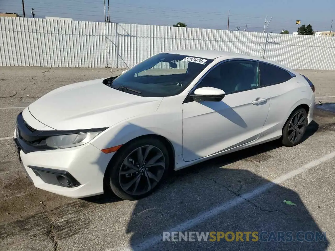 1 fotografías del automóvil dañado 2HGFC4B83KH306850 HONDA CIVIC 2019