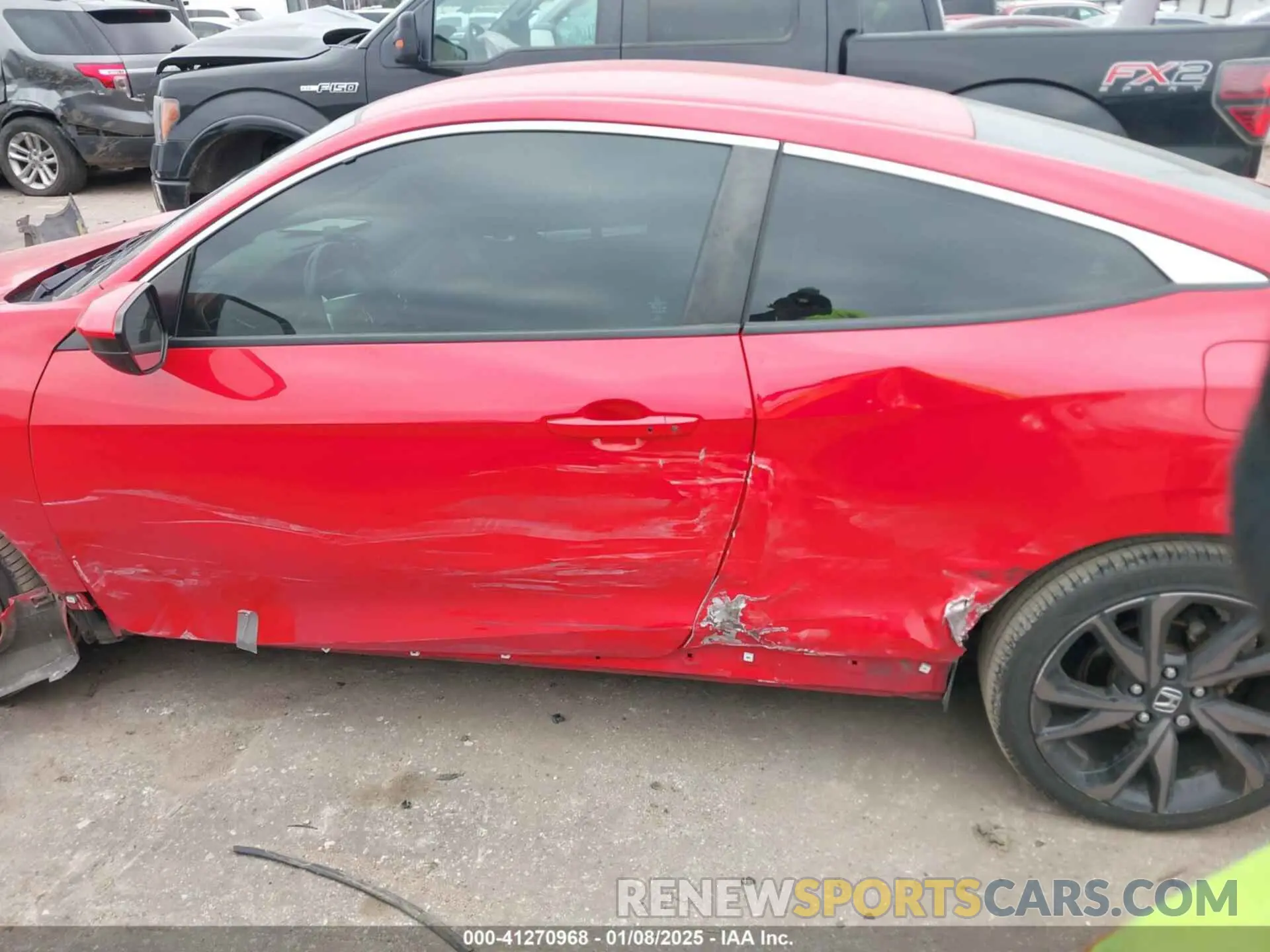14 fotografías del automóvil dañado 2HGFC4B84KH305027 HONDA CIVIC 2019