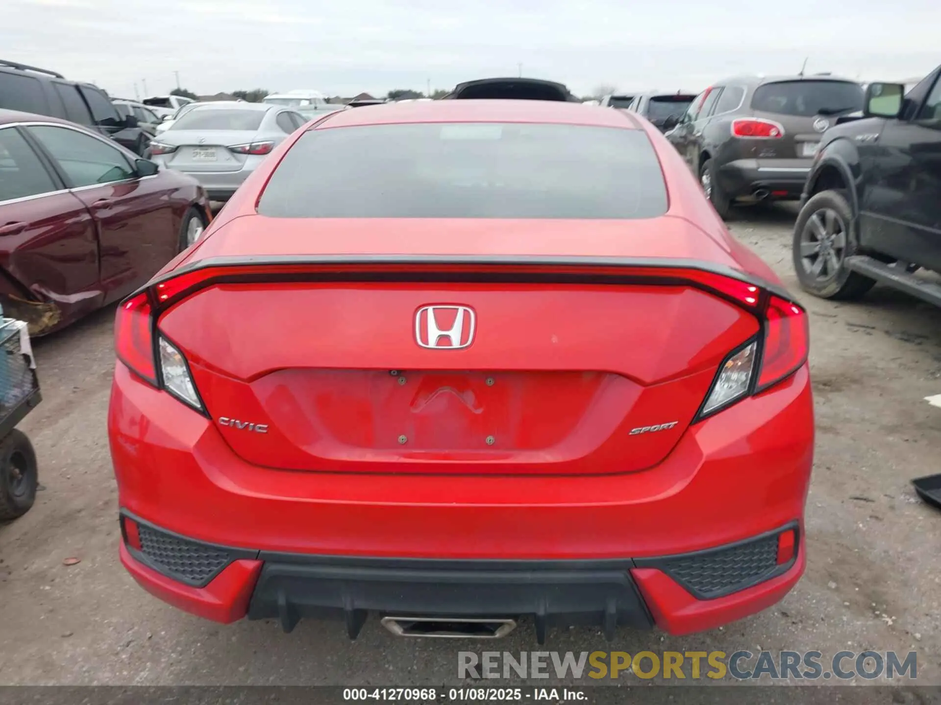 16 fotografías del automóvil dañado 2HGFC4B84KH305027 HONDA CIVIC 2019