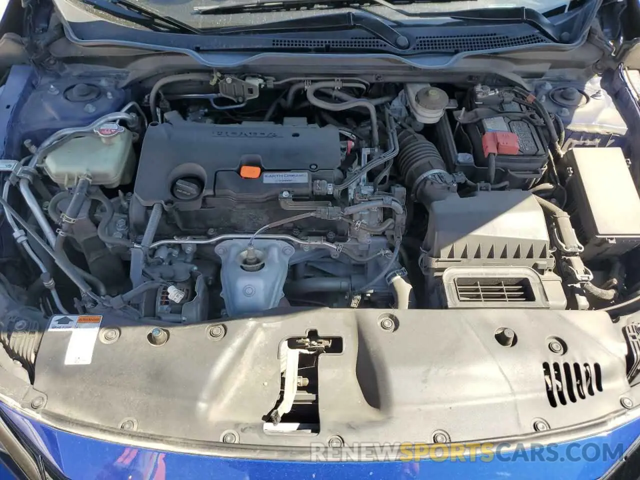 11 fotografías del automóvil dañado 2HGFC4B84KH305819 HONDA CIVIC 2019