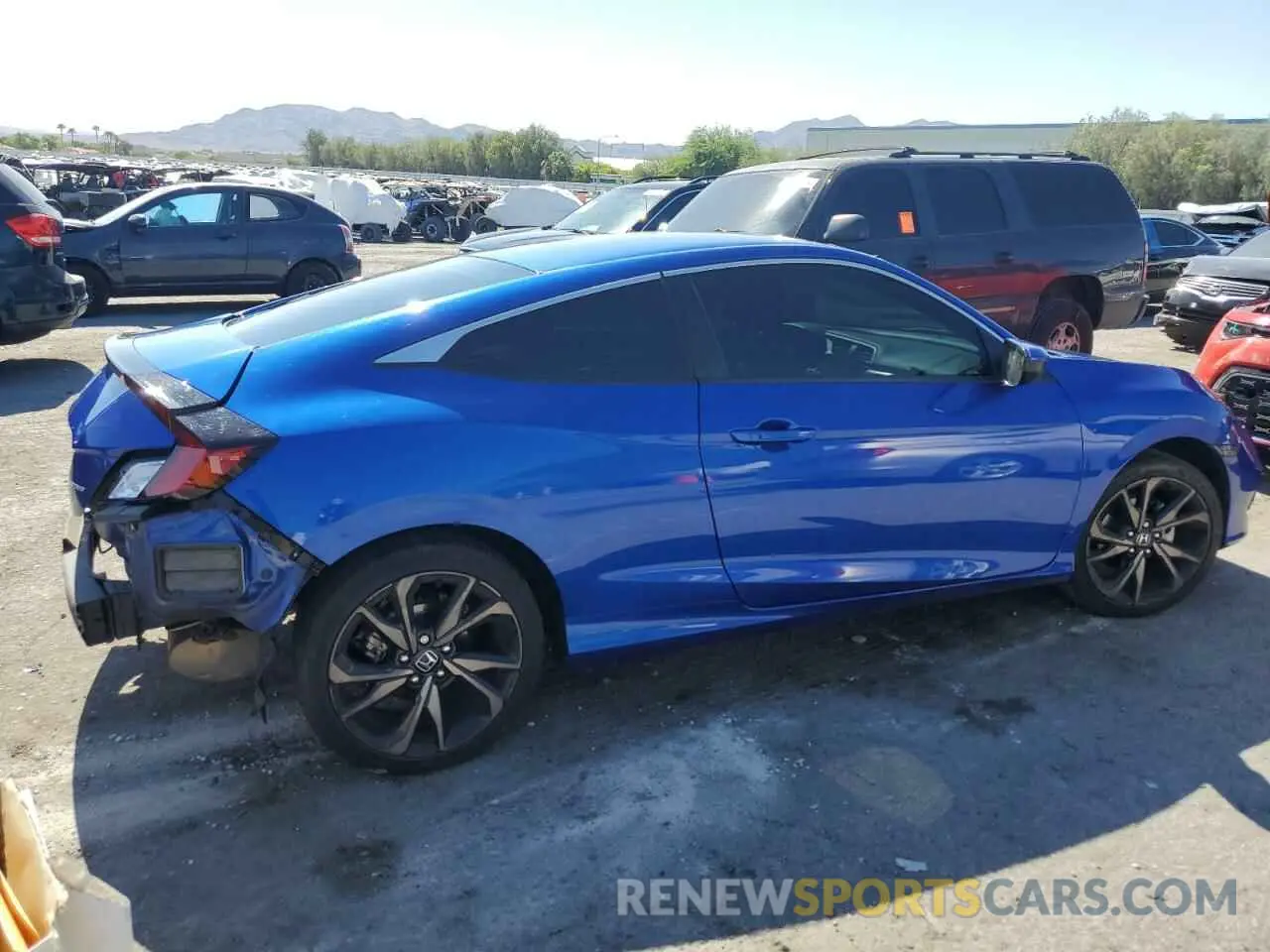 3 fotografías del automóvil dañado 2HGFC4B84KH305819 HONDA CIVIC 2019