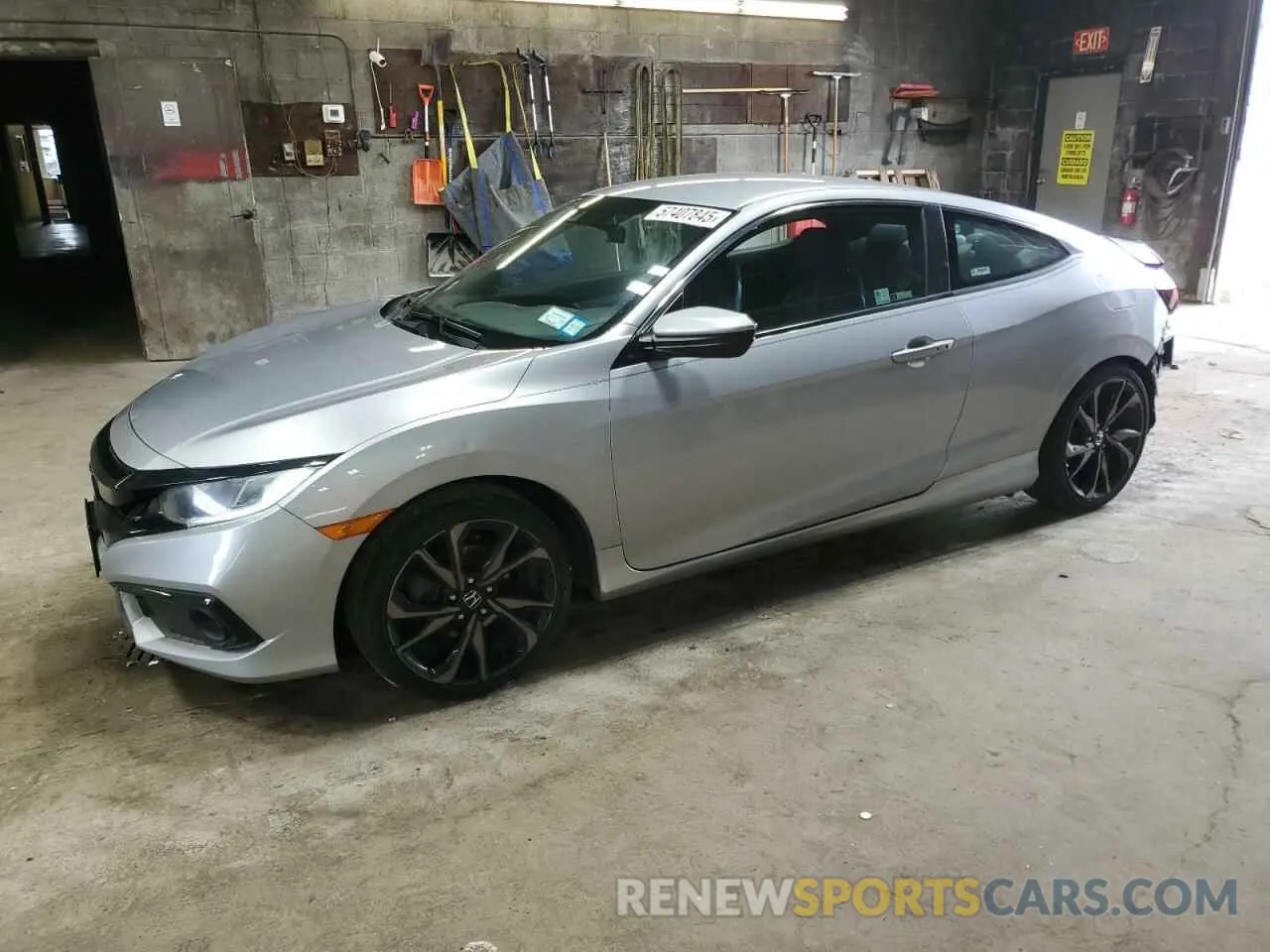 1 fotografías del automóvil dañado 2HGFC4B85KH301083 HONDA CIVIC 2019