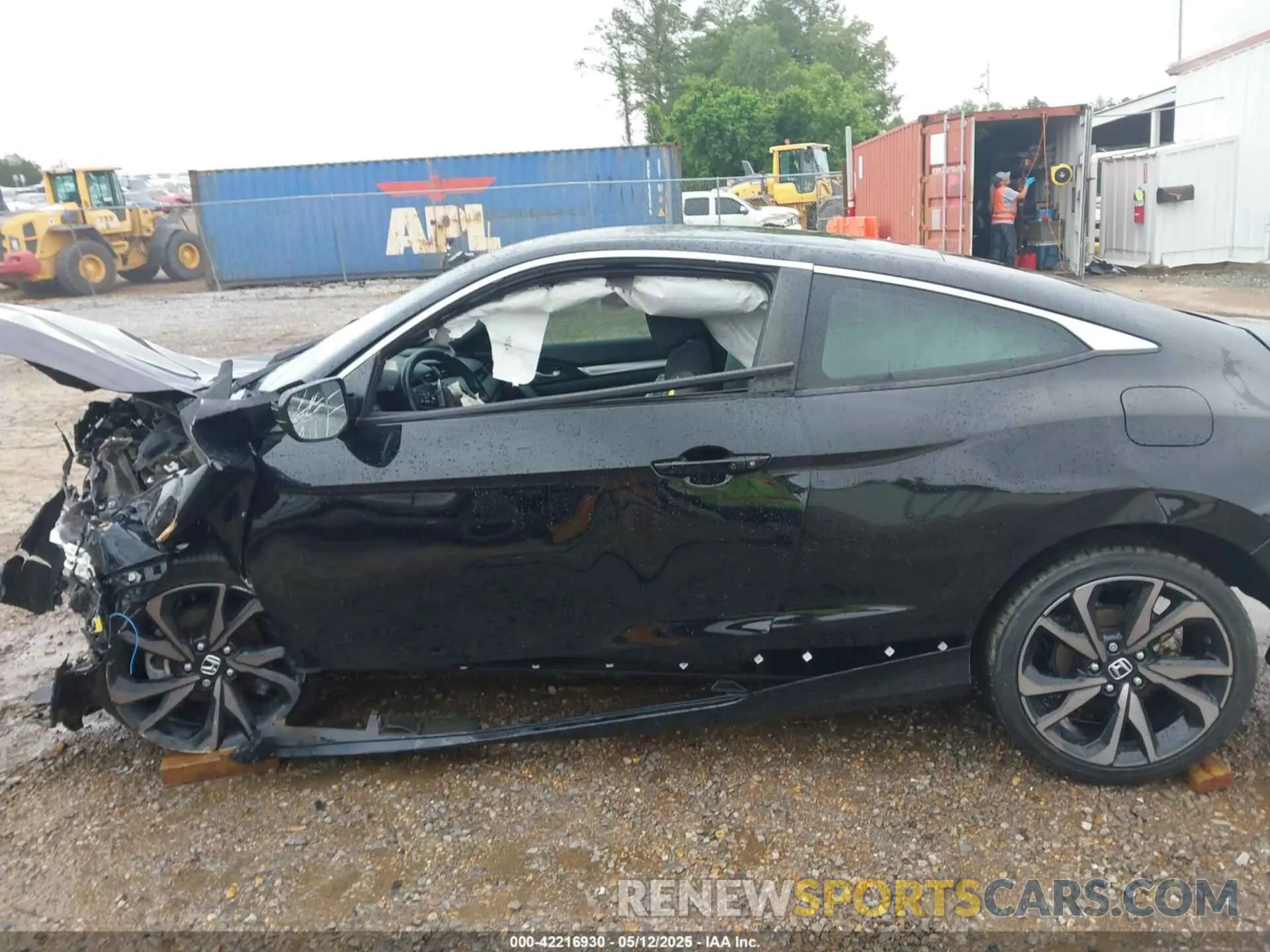 15 fotografías del automóvil dañado 2HGFC4B86KH308205 HONDA CIVIC 2019