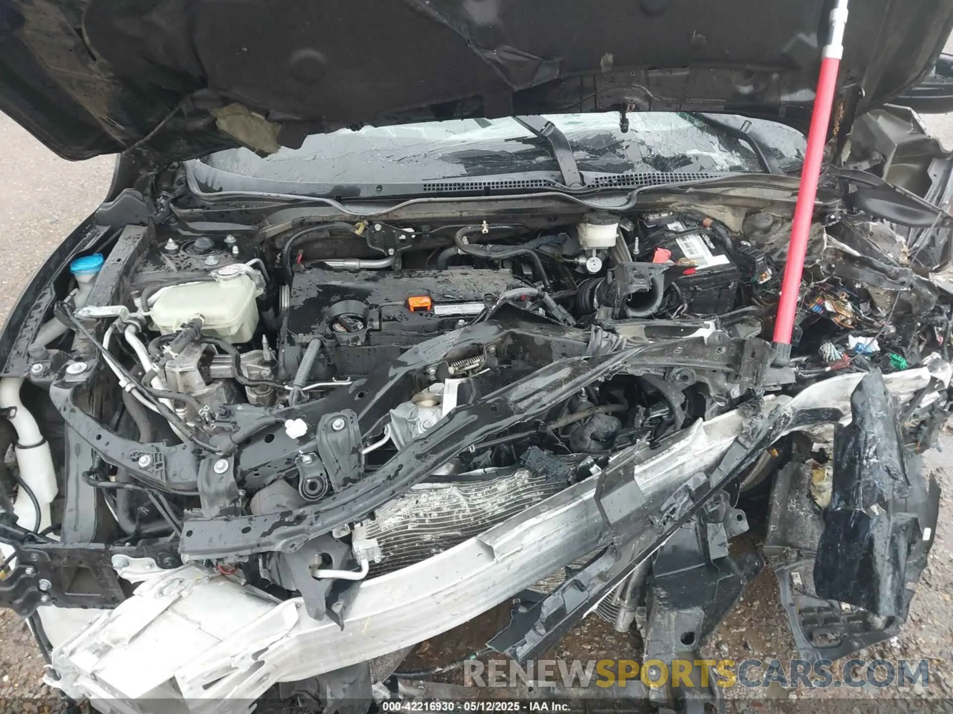 18 fotografías del automóvil dañado 2HGFC4B86KH308205 HONDA CIVIC 2019