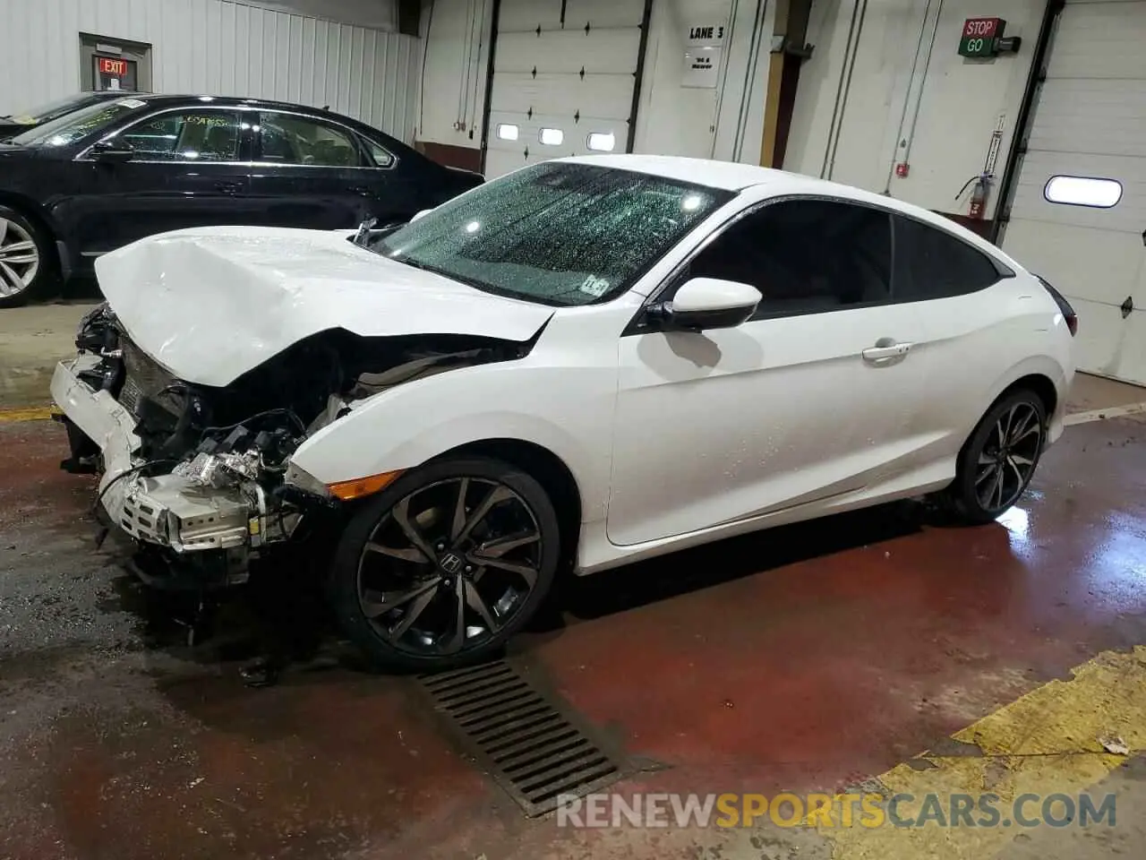 1 fotografías del automóvil dañado 2HGFC4B88KH302728 HONDA CIVIC 2019