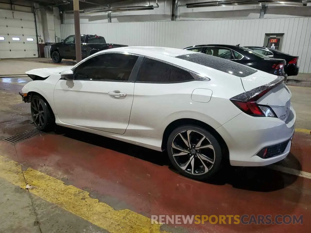 2 fotografías del automóvil dañado 2HGFC4B88KH302728 HONDA CIVIC 2019