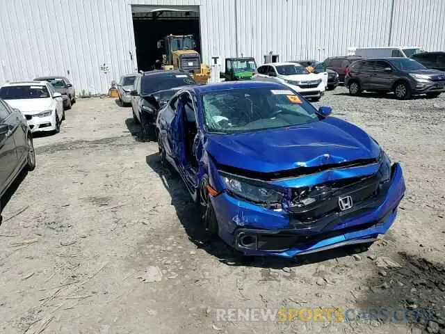 13 fotografías del automóvil dañado 2HGFC4B8XKH300429 HONDA CIVIC 2019