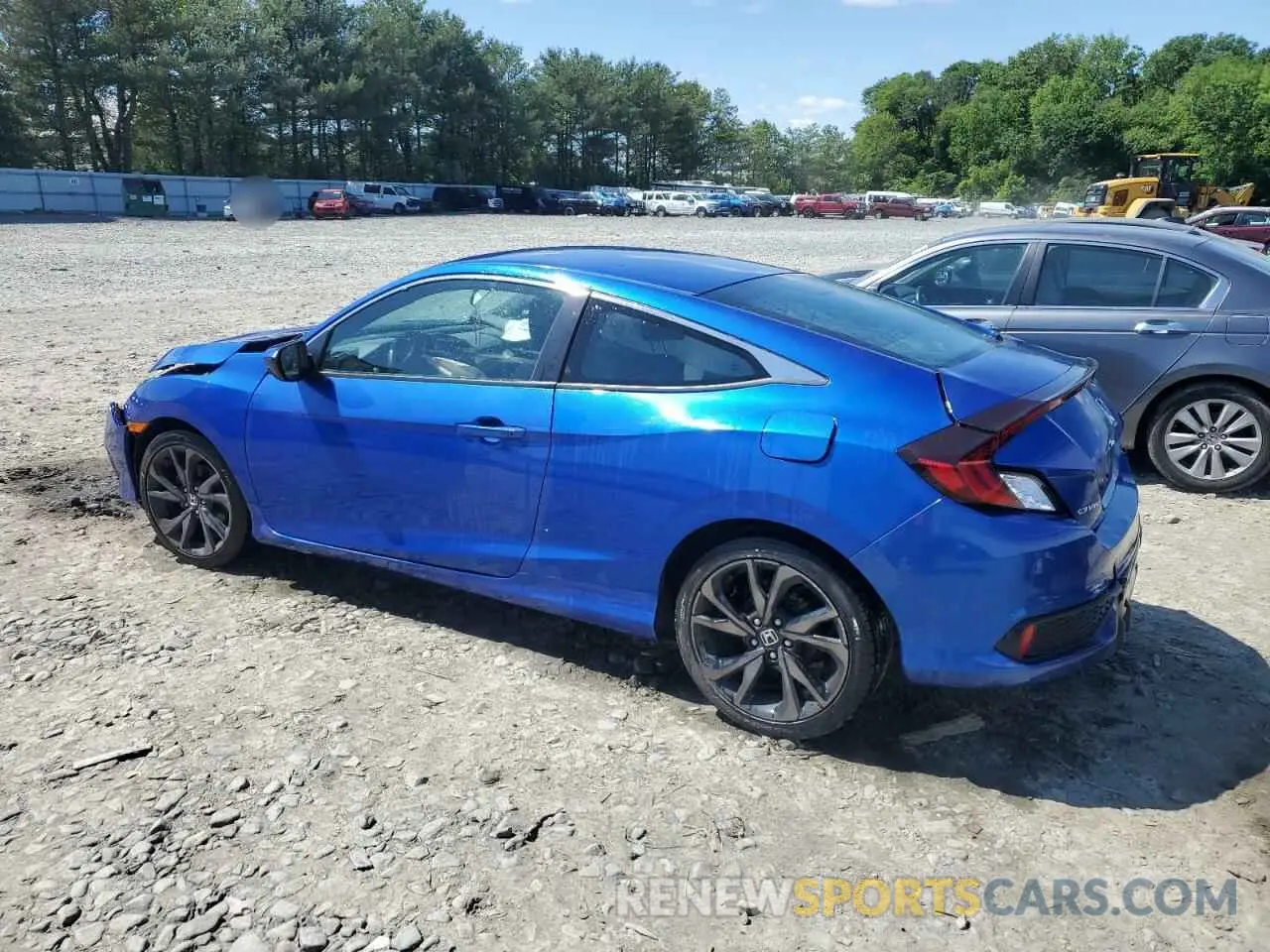 2 fotografías del automóvil dañado 2HGFC4B8XKH300429 HONDA CIVIC 2019