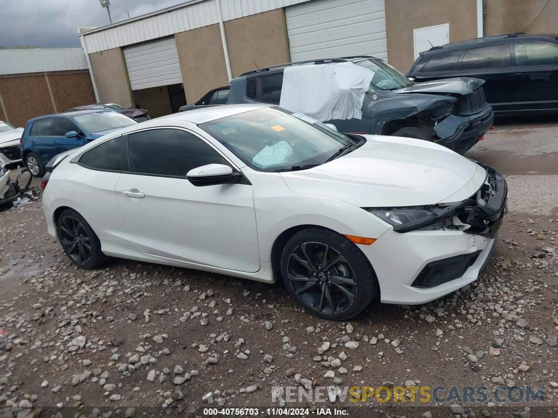 13 fotografías del automóvil dañado 2HGFC4B8XKH304089 HONDA CIVIC 2019
