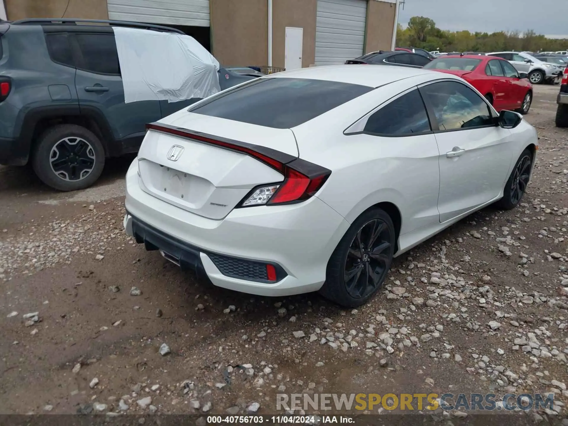 4 fotografías del automóvil dañado 2HGFC4B8XKH304089 HONDA CIVIC 2019