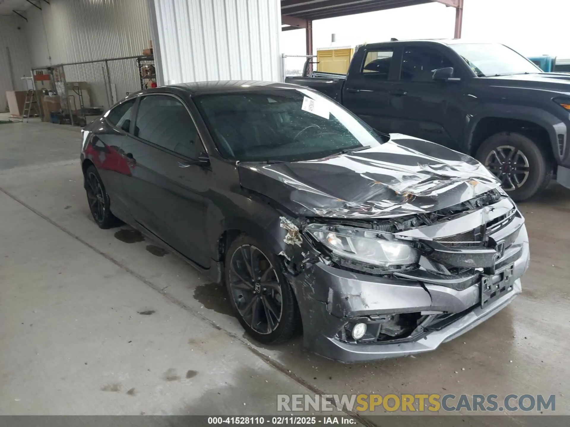 1 fotografías del automóvil dañado 2HGFC4B8XKH307896 HONDA CIVIC 2019