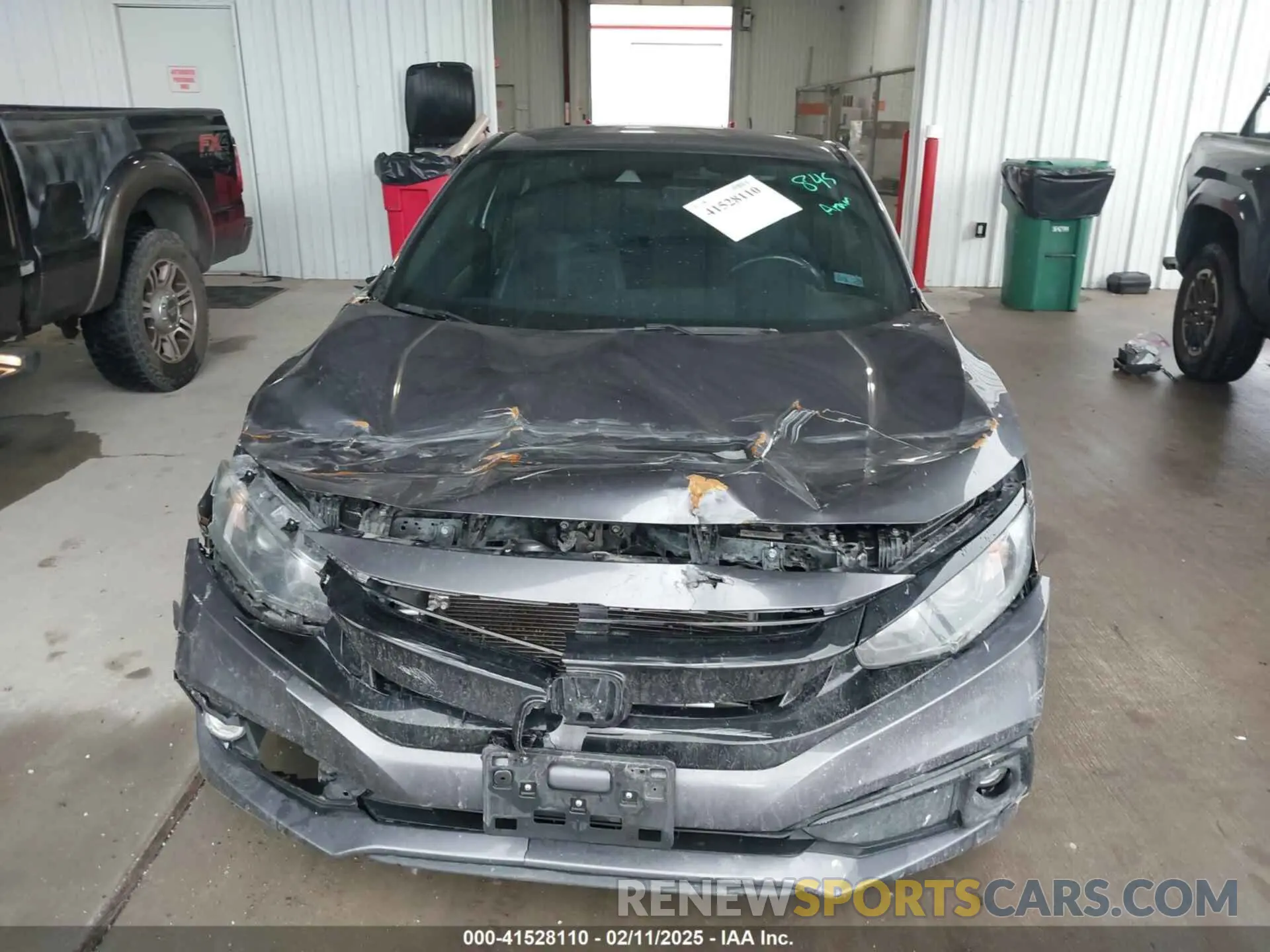 6 fotografías del automóvil dañado 2HGFC4B8XKH307896 HONDA CIVIC 2019