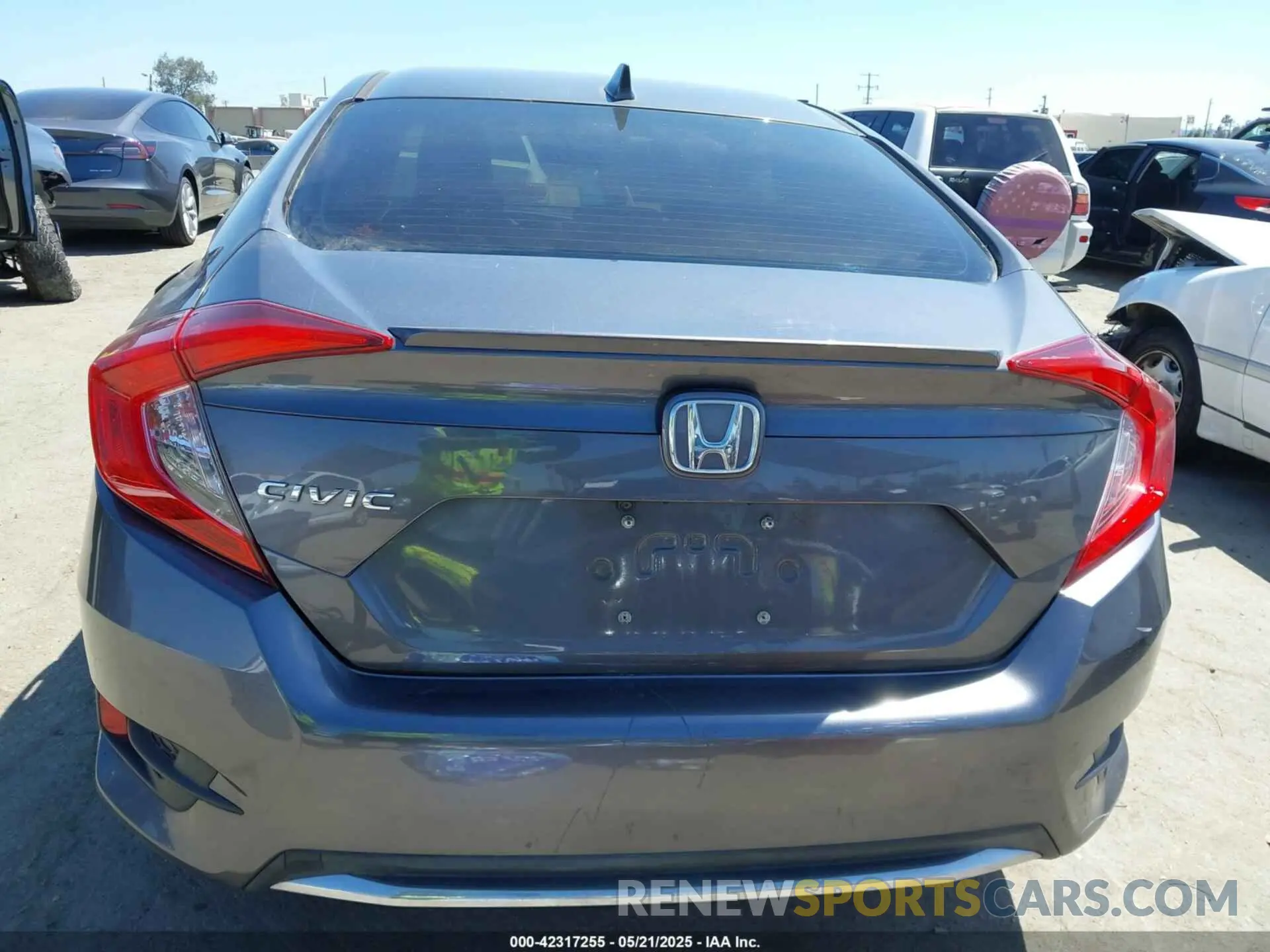 15 fotografías del automóvil dañado JHMFC1F30KX006897 HONDA CIVIC 2019