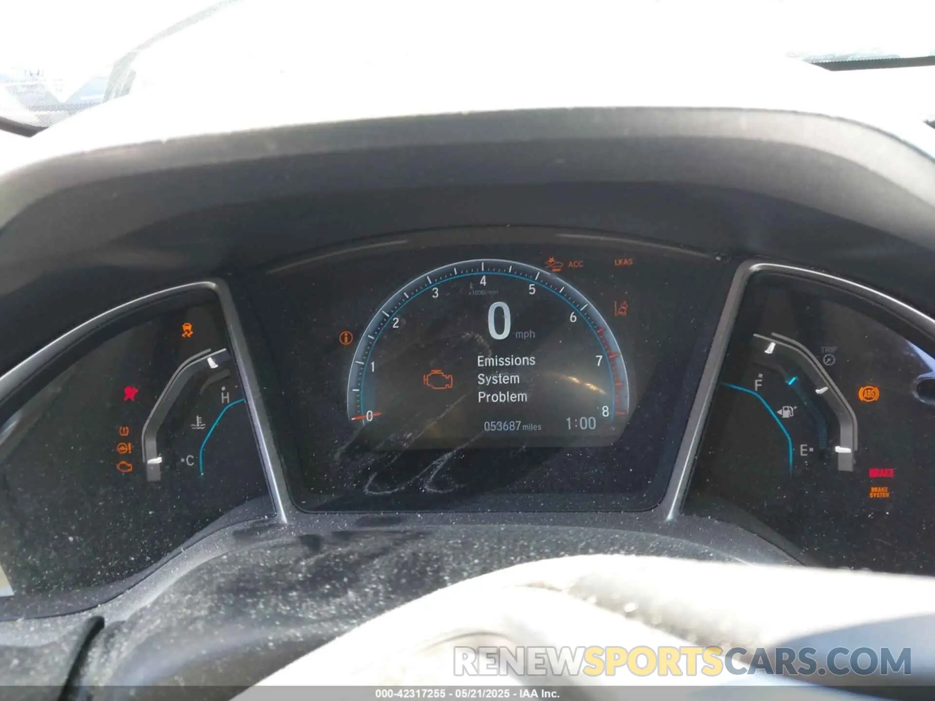 7 fotografías del automóvil dañado JHMFC1F30KX006897 HONDA CIVIC 2019