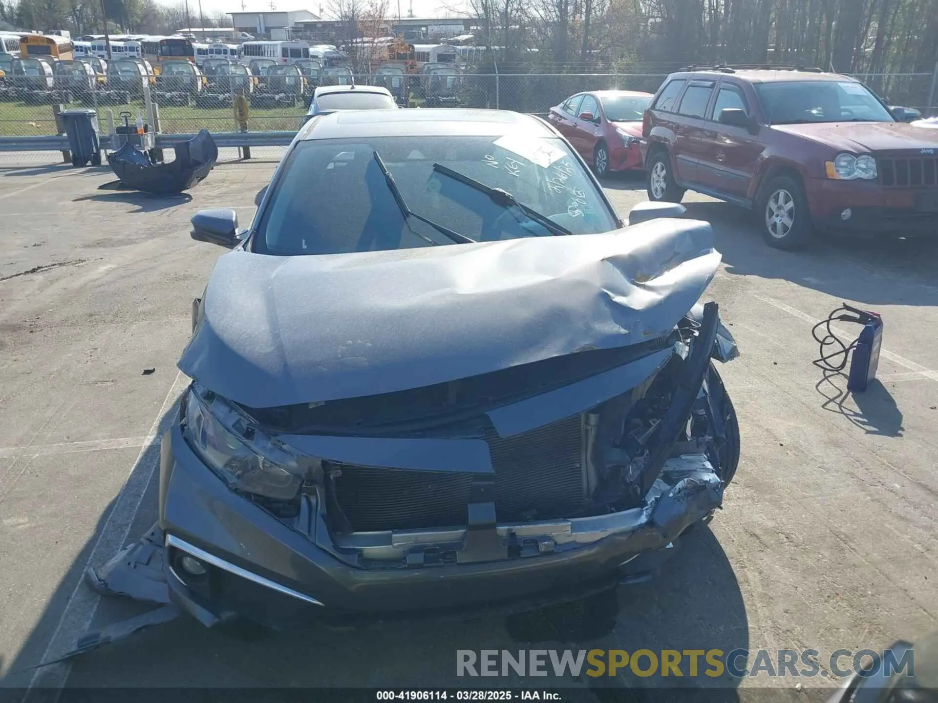 11 fotografías del automóvil dañado JHMFC1F31KX001627 HONDA CIVIC 2019