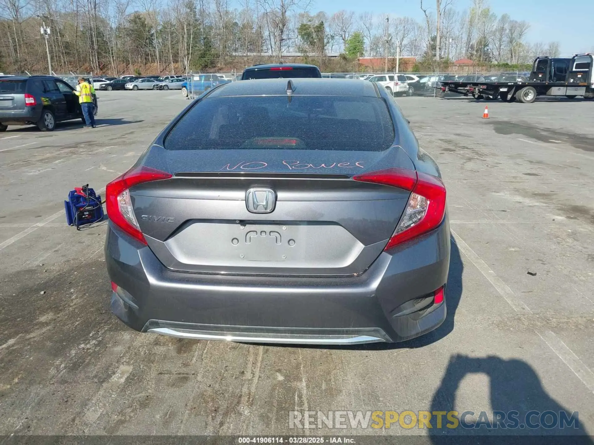 15 fotografías del automóvil dañado JHMFC1F31KX001627 HONDA CIVIC 2019