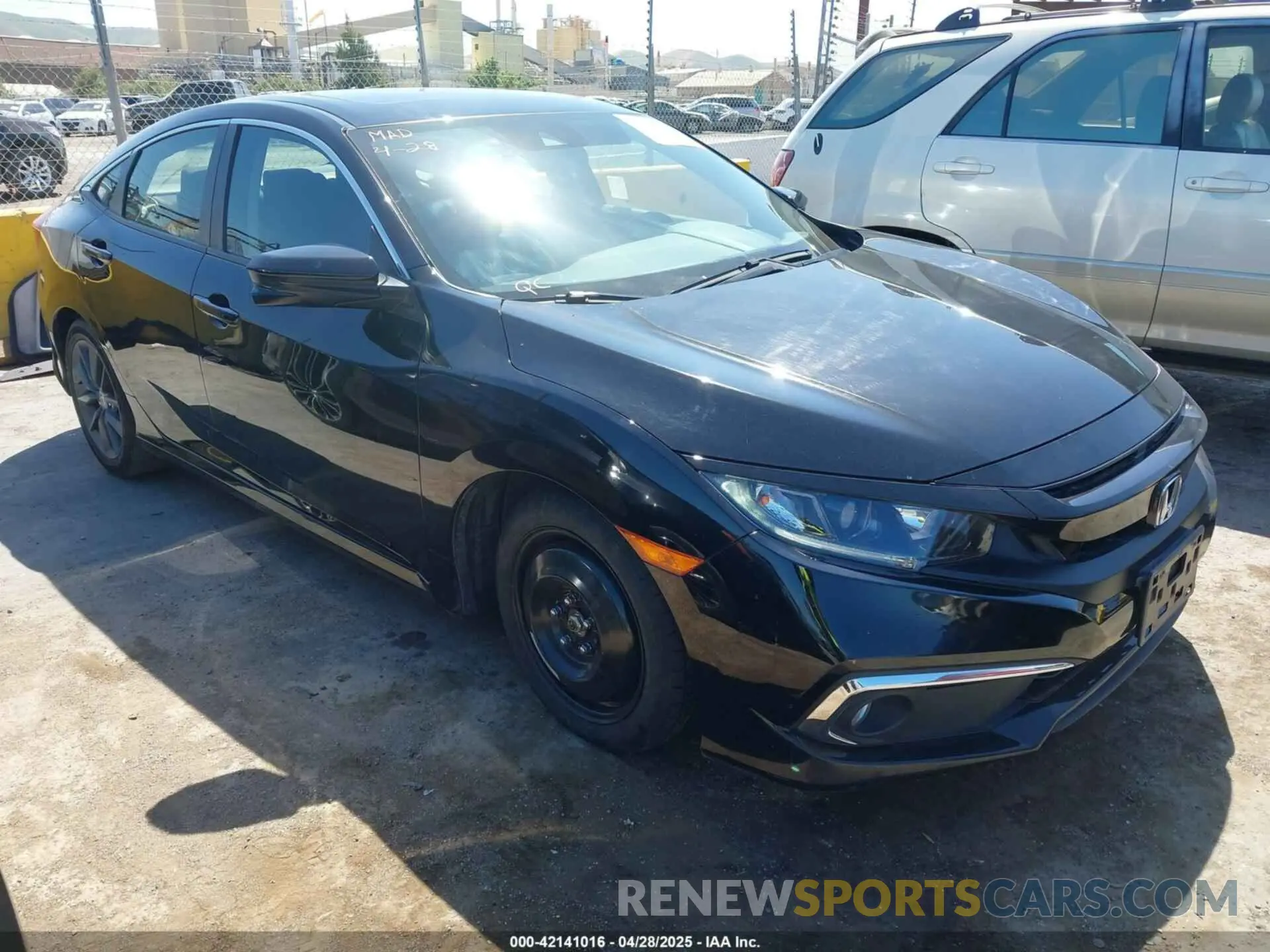 1 fotografías del automóvil dañado JHMFC1F32KX006092 HONDA CIVIC 2019