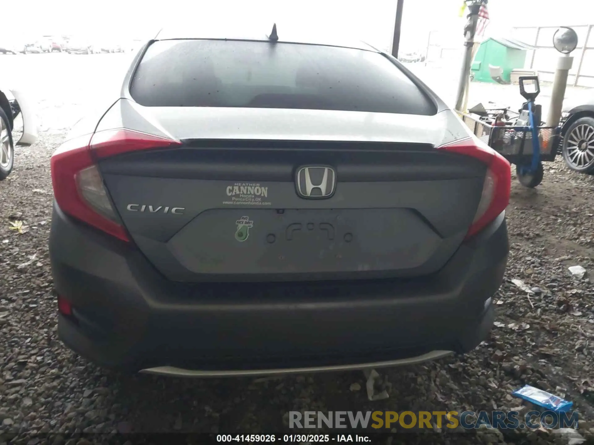 17 fotografías del automóvil dañado JHMFC1F32KX011485 HONDA CIVIC 2019