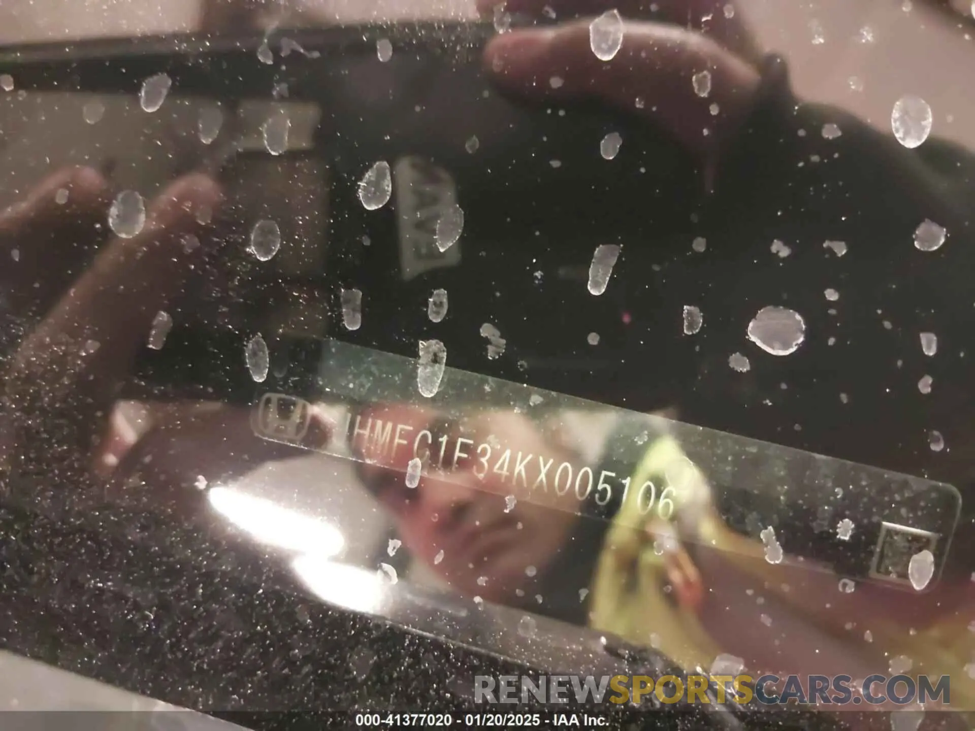 9 fotografías del automóvil dañado JHMFC1F34KX005106 HONDA CIVIC 2019