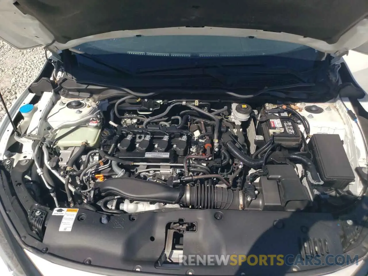 11 fotografías del automóvil dañado JHMFC1F34KX008443 HONDA CIVIC 2019