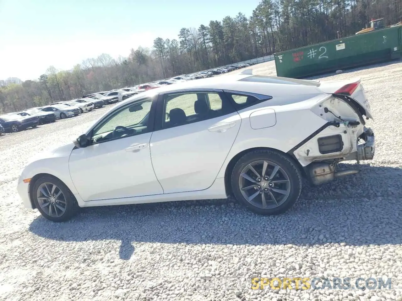 2 fotografías del automóvil dañado JHMFC1F34KX008443 HONDA CIVIC 2019