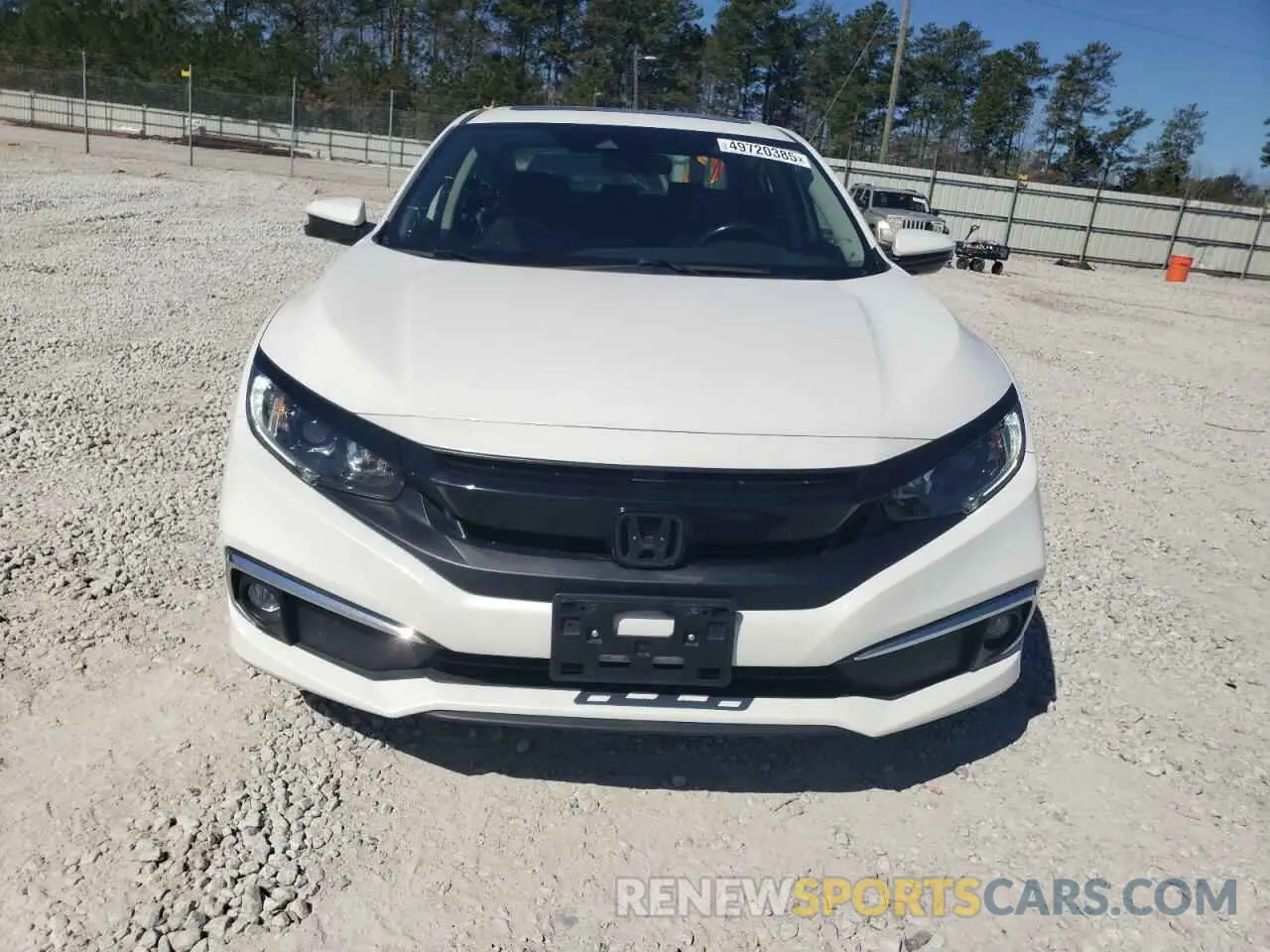 5 fotografías del automóvil dañado JHMFC1F34KX008443 HONDA CIVIC 2019