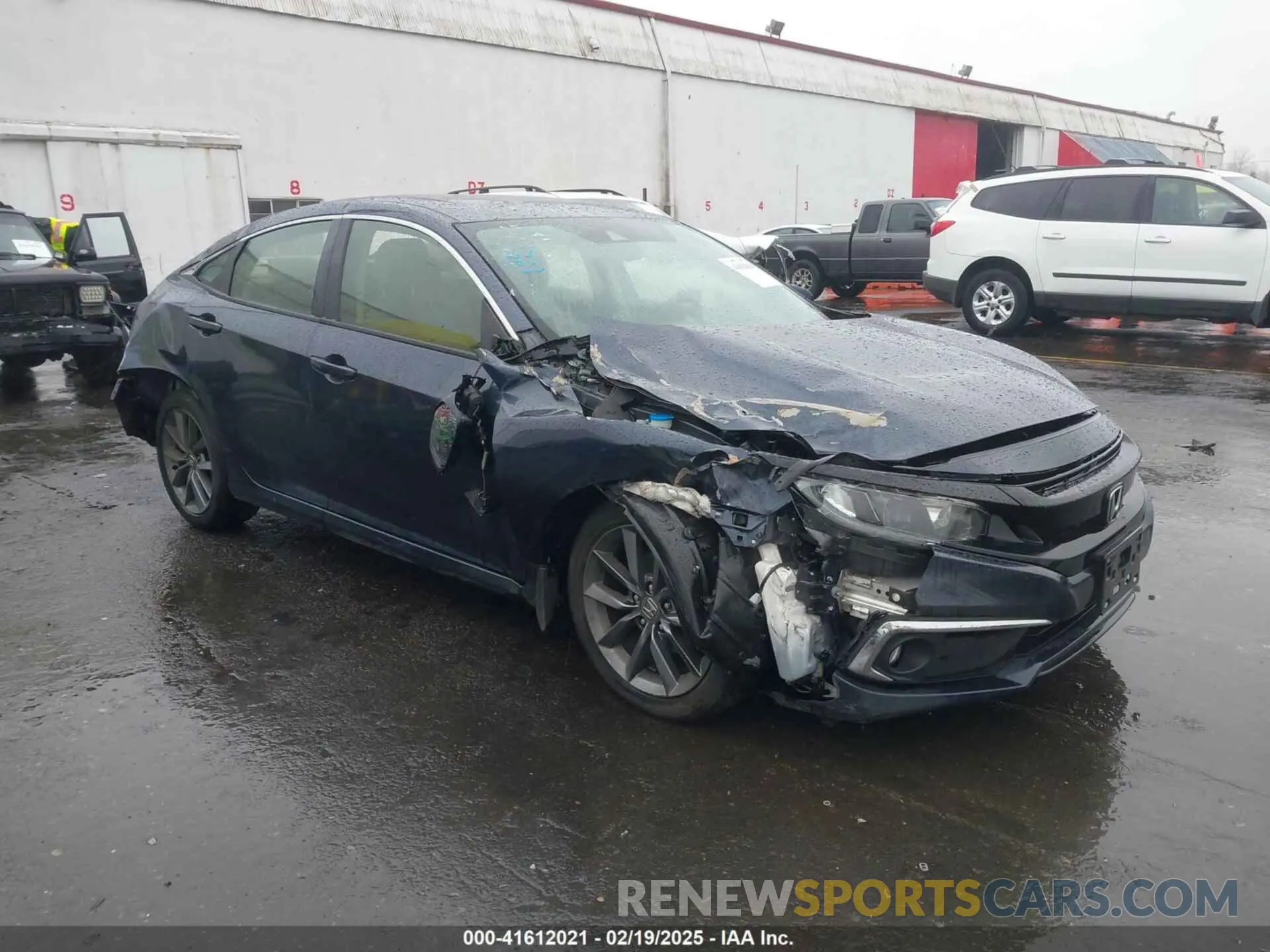 1 fotografías del automóvil dañado JHMFC1F34KX009754 HONDA CIVIC 2019