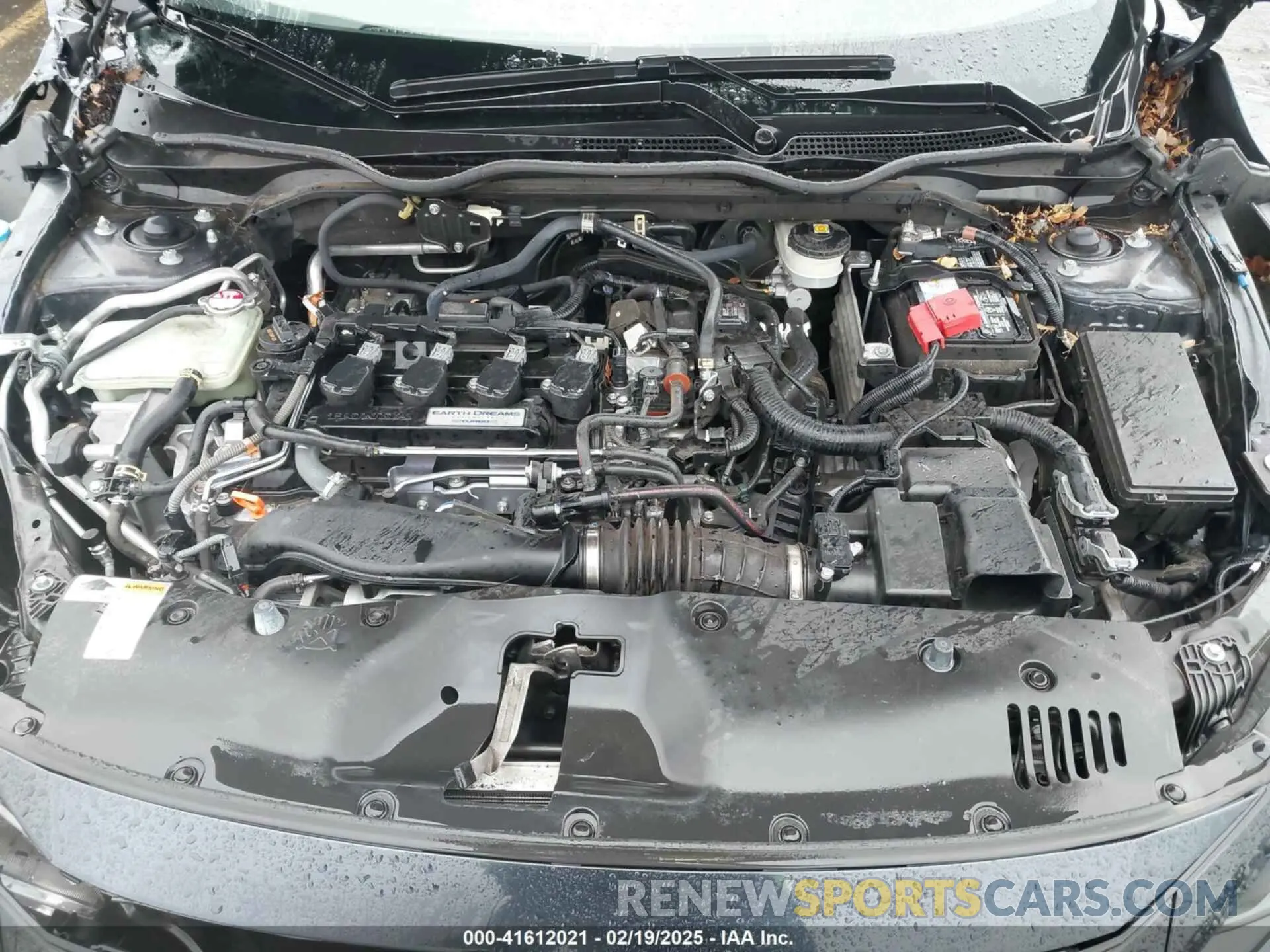10 fotografías del automóvil dañado JHMFC1F34KX009754 HONDA CIVIC 2019